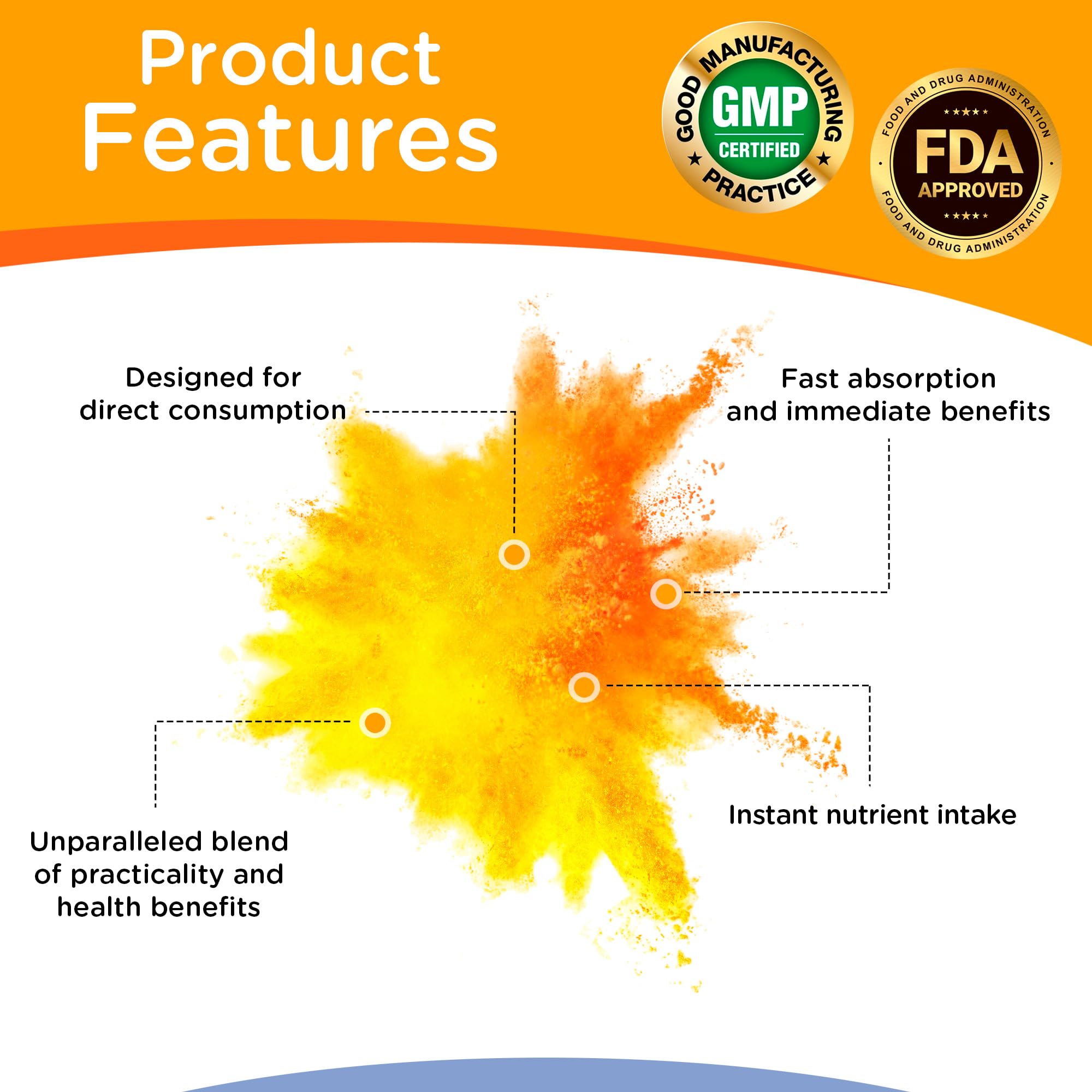 Dr. T On-the-go Packs – Immune System Formula – No Water Needed, Direct-to-Mouth – with Vitamins C, E, Zinc & Selenium – Supports Daily Wellness, Vitality & Overall Health – Orange, 30 Packs Dr. T Au supplements