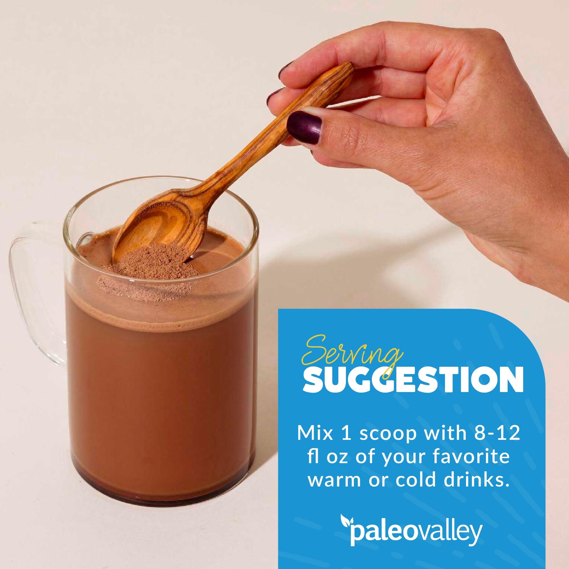 Paleovalley 100% Grass Fed Bone Broth Protein Powder - Chocolate - Rich in Collagen Paleovalley Au supplements