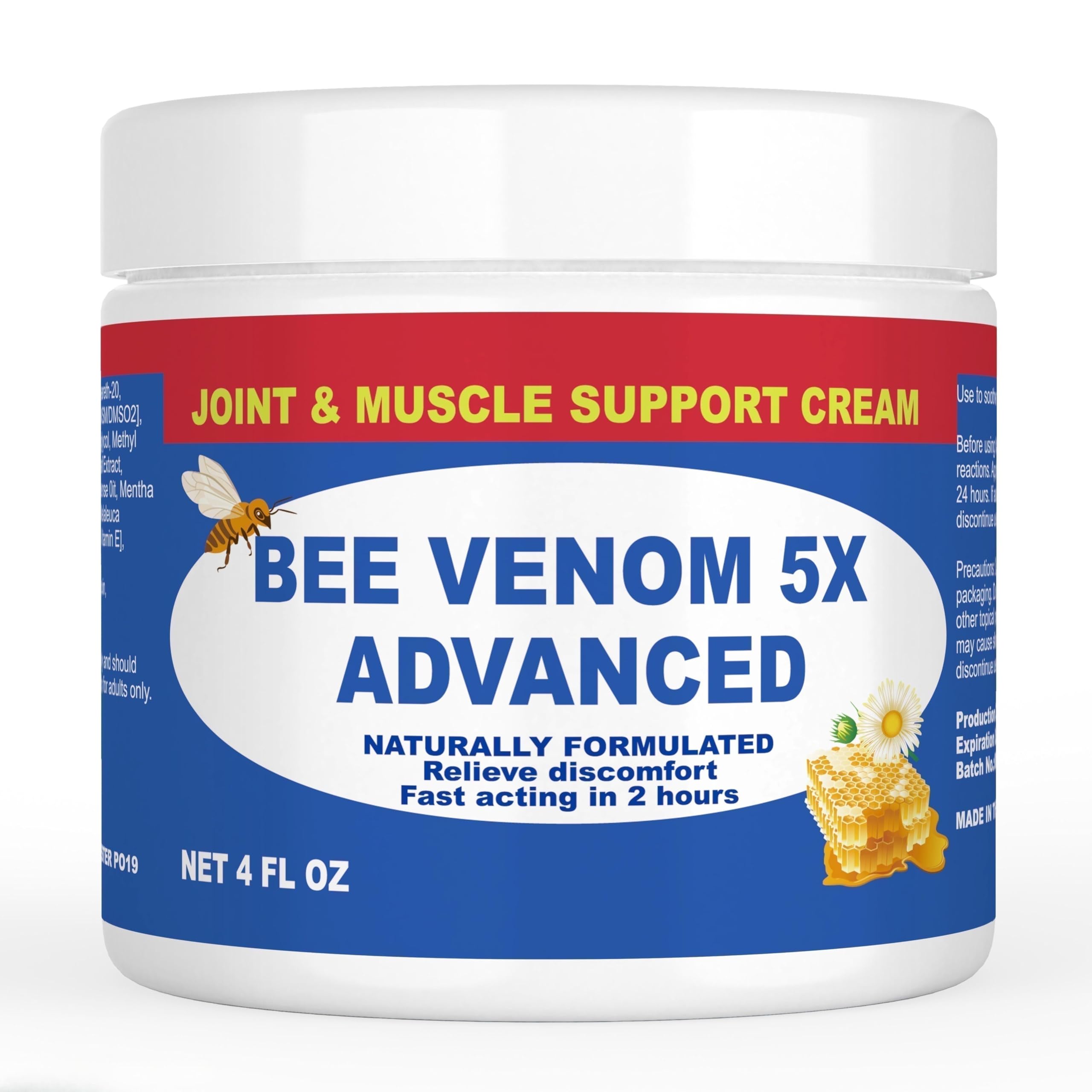 Benolixia Bee Venom Joint Cream, Bee Venom Joint Gel,Bee Venom Advanced Joint and Bone Cream,Natural Formula for Back, Knee, Hands, Neck, Feet, All Skin Types Benolixia Au supplements