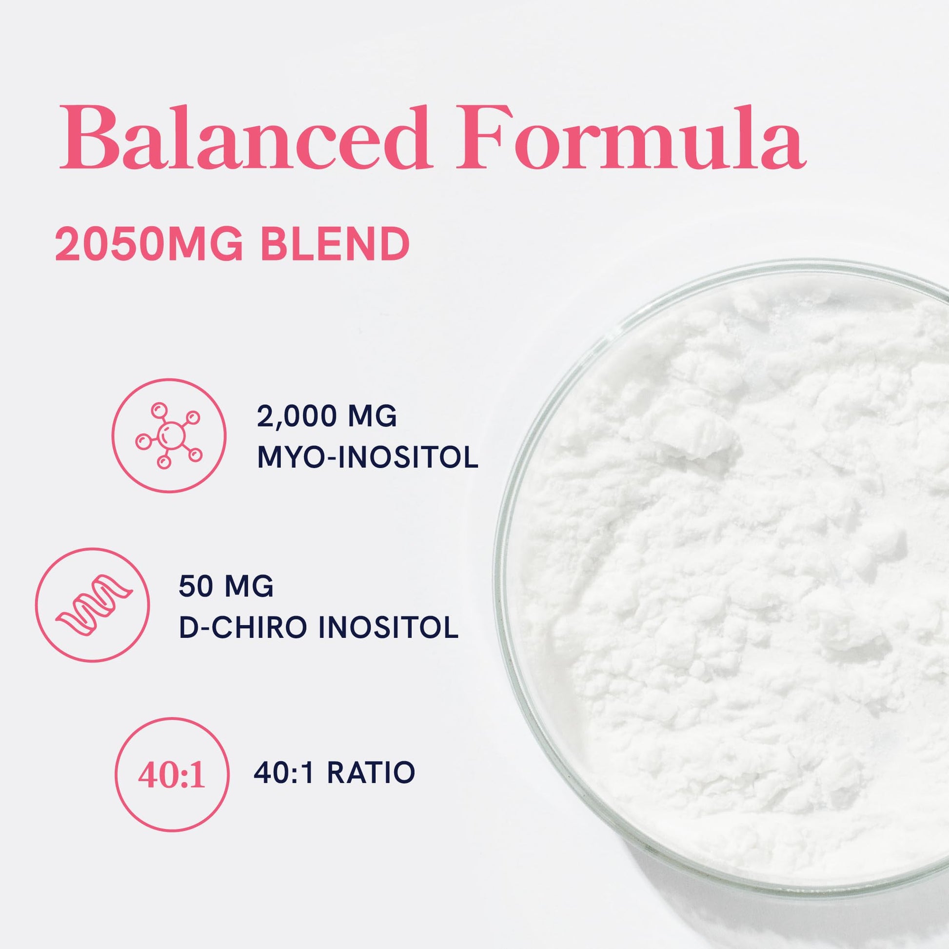 Myo-Inositol & D-Chiro Inositol for Hormone Balance for Women | Fertility, Ovarian Health & Cycle Support | Ideal 40:1 Ratio, Myoinositol 2000mg & D Chiro 50mg | Ovarian Support Vitamins | 120 Ct. SMNutrition Au supplements