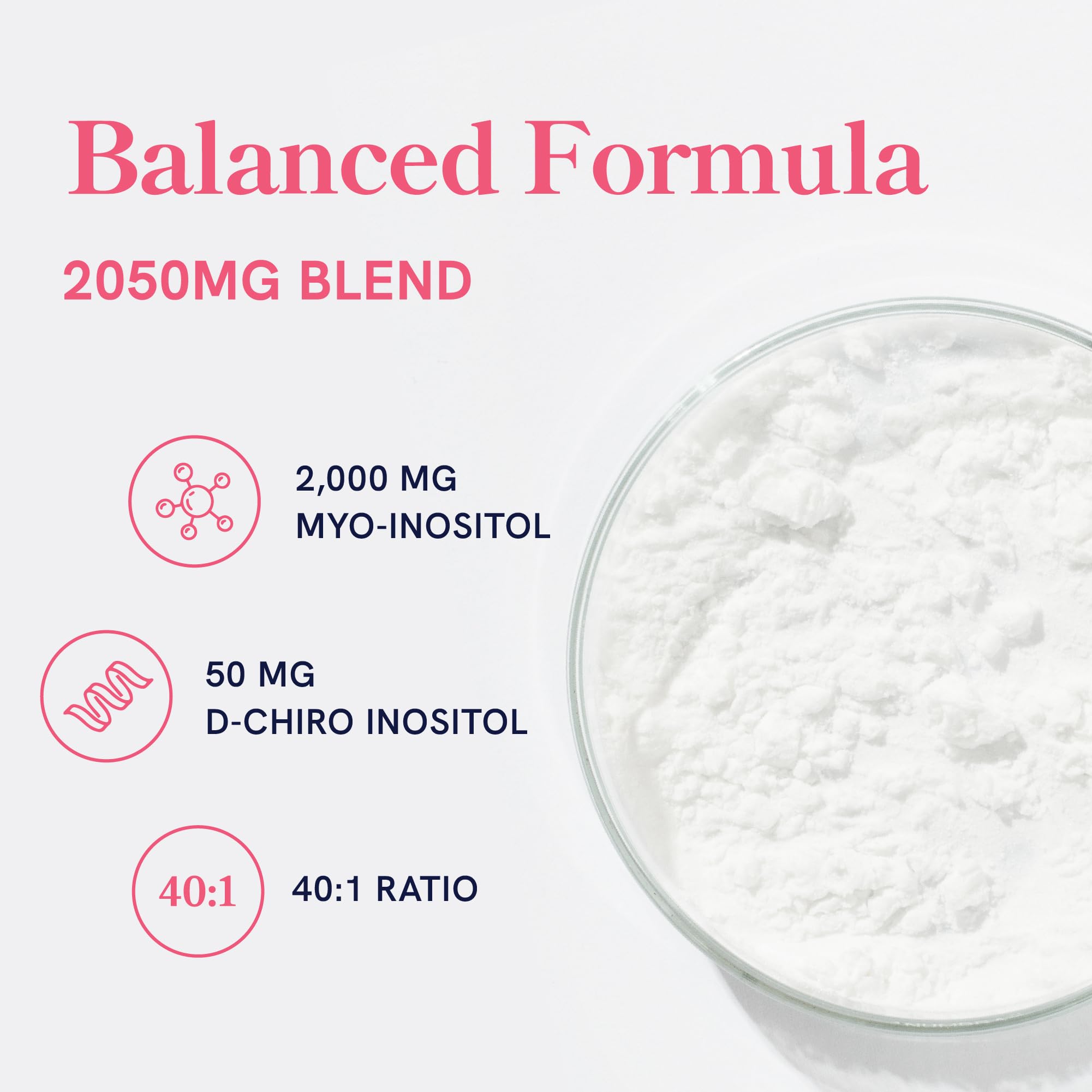 Myo-Inositol & D-Chiro Inositol for Hormone Balance for Women | Fertility, Ovarian Health & Cycle Support | Ideal 40:1 Ratio, Myoinositol 2000mg & D Chiro 50mg | Ovarian Support Vitamins | 120 Ct. SMNutrition Au supplements