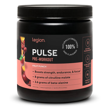 LEGION Pulse Pre Workout Supplement - All Natural Nitric Oxide Preworkout Drink LEGION Au supplements