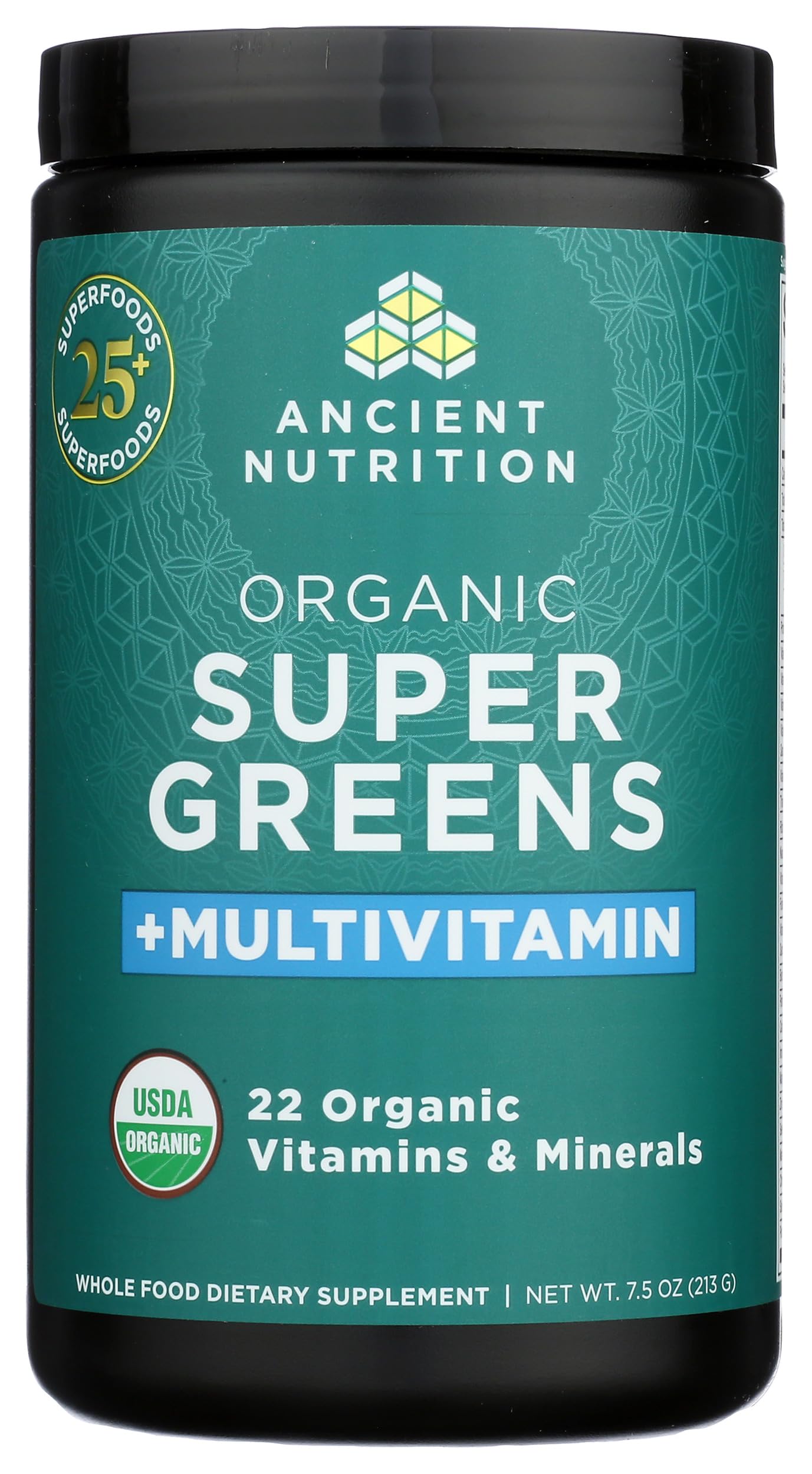 Ancient Nutrition, Vitamin Powder, One Bottle Made from Real Fruits, Vegetables and Herbs, for Digestive and Energy Support, 25 Servings, 7.5oz Ancient Nutrition Au supplements
