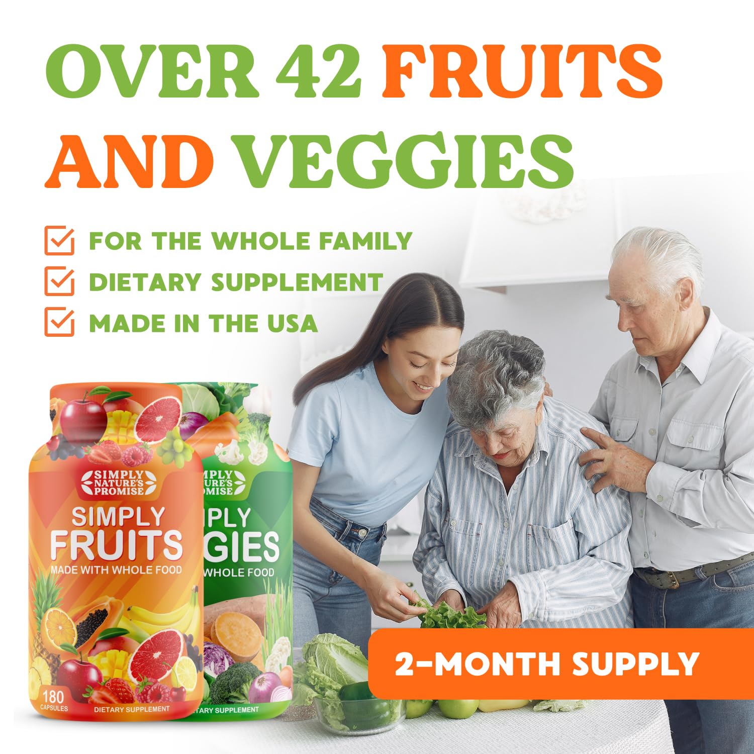 Simply Nature's Promise - Packed with Over 40 Different Fruits & Vegetables Simply Nature's Promise Au supplements