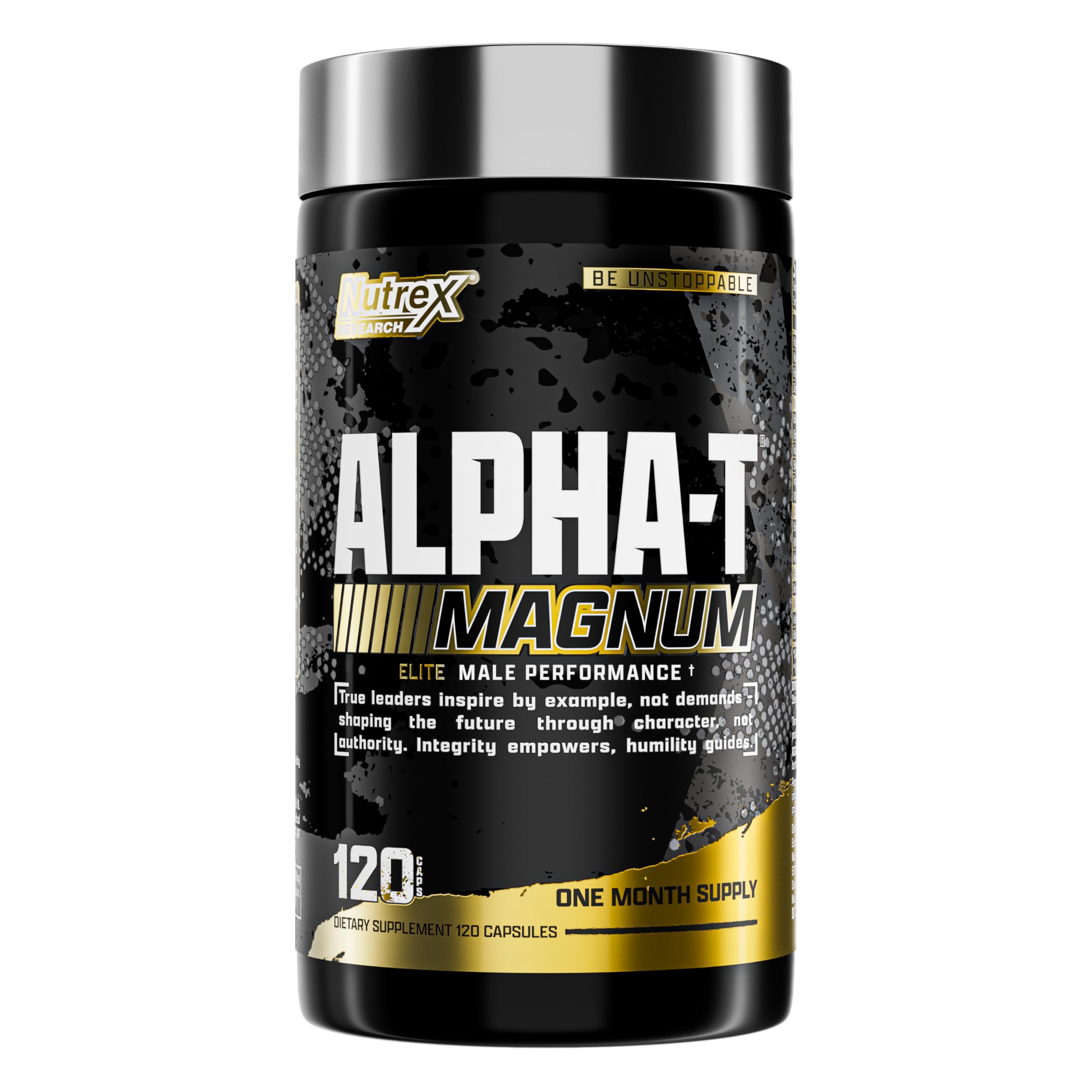 Nutrex Research Alpha-T Magnum Testosterone Support for Men | Anabolic Supplement with Tongkat Ali, Fadogia Agrestis, Shilajit and Ashwagandha | Muscle Builder for Strength, Growth & Hormone Balance Nutrex Research Au supplements