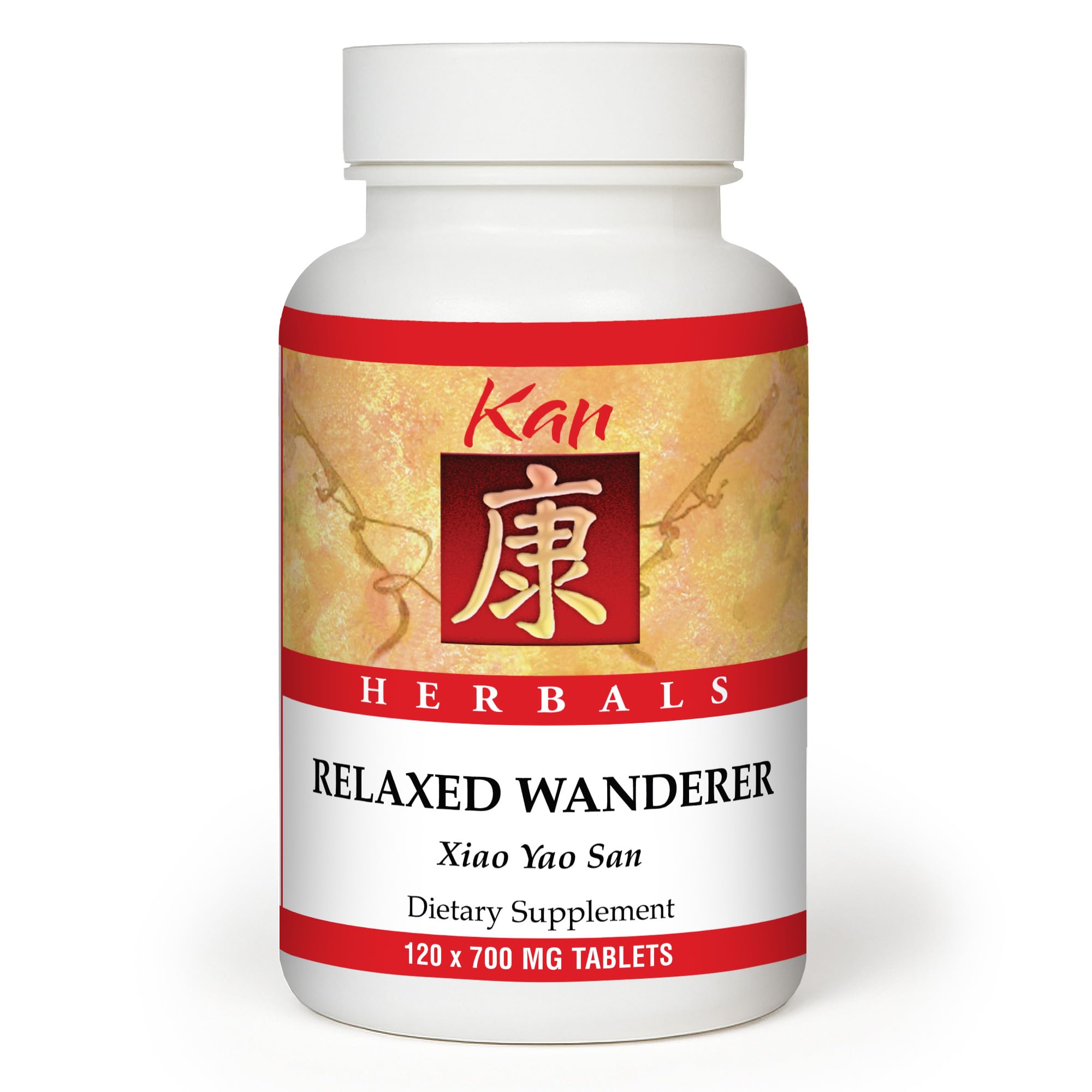 Kan Herbs Company Relaxed Wanderer – Traditional Chinese Herbal Formula to Support Mood, Digestion, and Menstrual Balance, Nourishes Blood, Eases Occasional Tension and Fatigue, 120 Tablets Kan Herb Au supplements