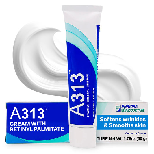 A313 French Pharmacy Vitamin A (Retinoids) Lightweight Face Cream for Anti-Aging, Reduce Wrinkles, Prevents Acne Breakouts A313NZ supplements
