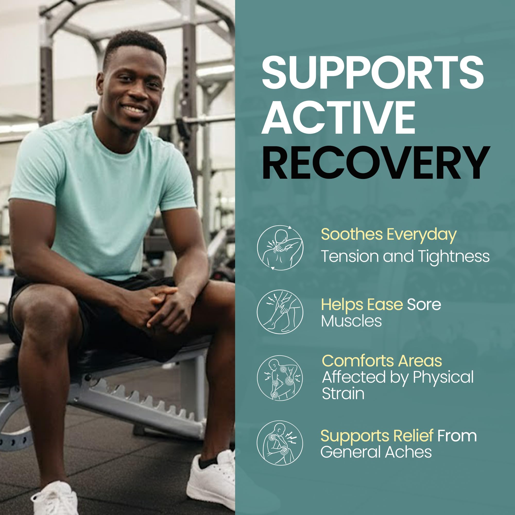 UNDRBUDR Post-Activity Recovery Muscle Rub Salve with Arnica, Comfrey & Essential Oils- Balm for Muscle Soreness, Joint Discomfort & Post-Workout Recovery, Natural Formula for Active Lifestyles (3 oz) UNDRBUDR Au supplements