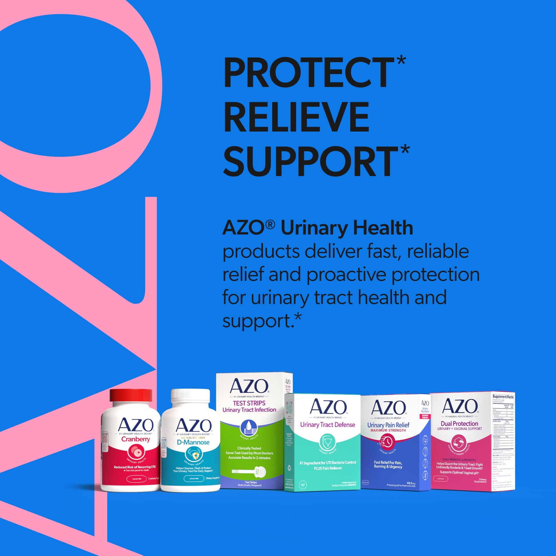AZO Urinary Pain Relief Maximum Strength, Fast relief of UTI Pain, Burning & Urgency, Targets Source of Pain, #1 Most Trusted Brand, 24 Tablets AZO Au supplements