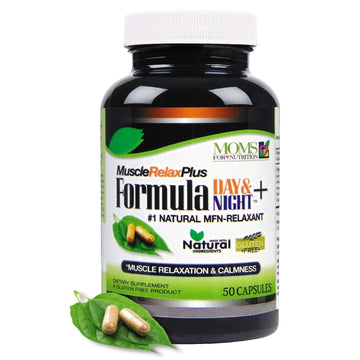 All Natural Muscle Relax Formula Plus - 50 Capsules - Daytime/Nighttime Natural Relaxant Moms For Nutrition Au supplements