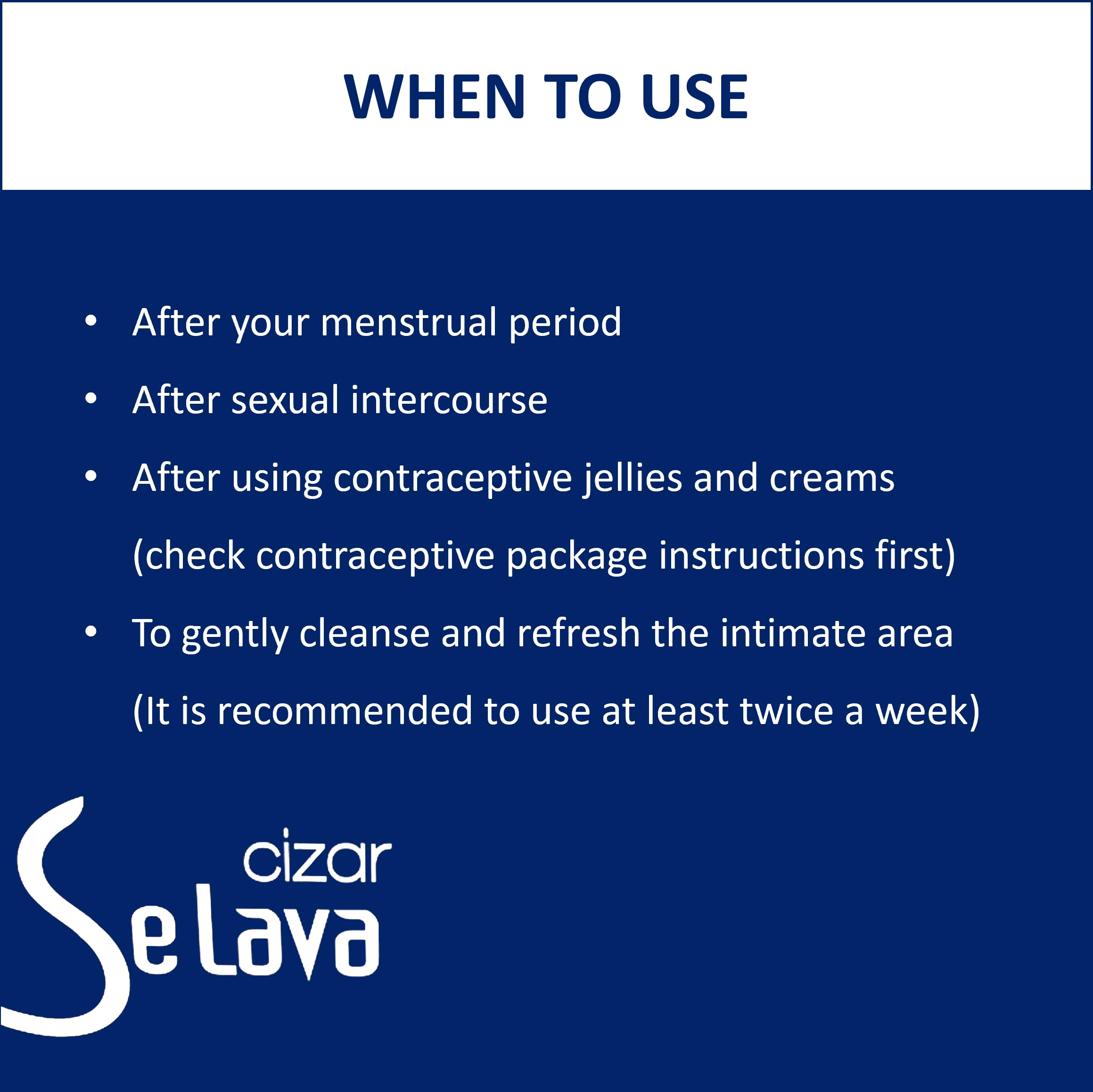 Cizar - Selava, Feminine Wash 15ml 7ea, Gynecologists Developed, Preservative-Free Cizar Au supplements