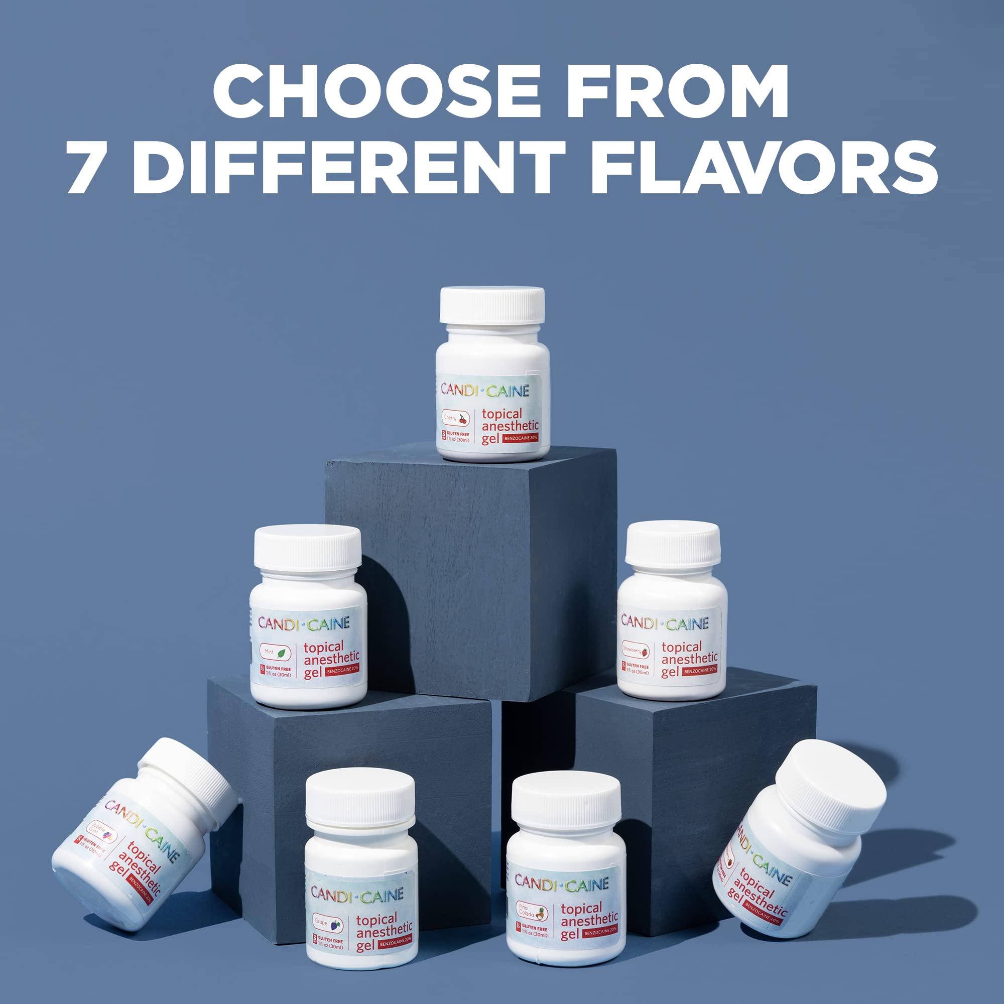 The Essentials Dynamic Dental Candi Caine, Topical Anesthetic Gel, 1 oz, Strawberry Flavor The Essentials Au supplements