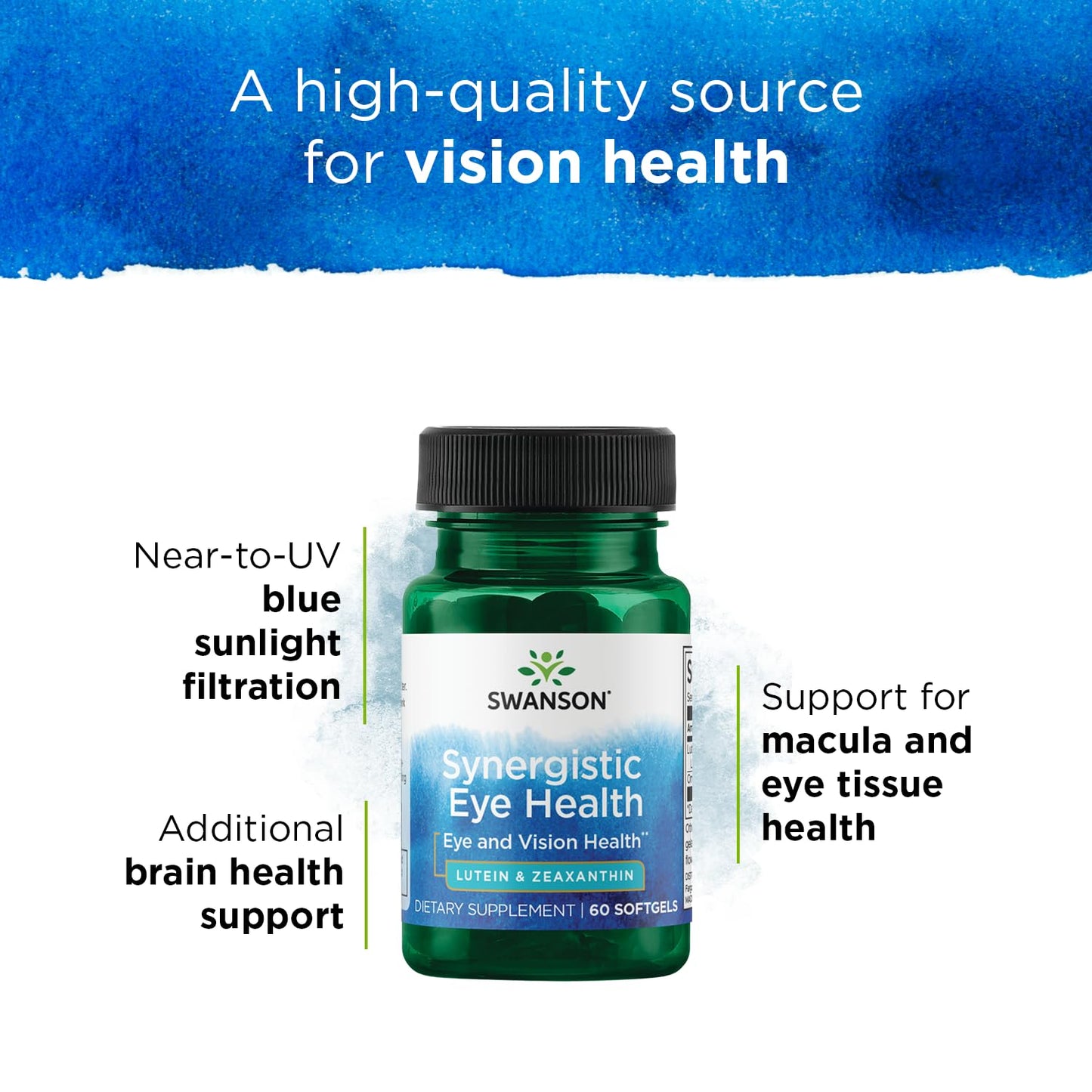 Swanson Synergistic Eye Health - Lutein and Zeaxanthin Supplement SwansonUS supplements
