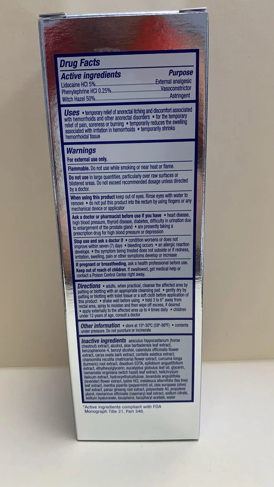 Doctor Butler's Advanced Relief Hemorrhoid Spray – Advanced Relief Hemorrhoid Treatment Spray with Witch Hazel to Help with Sensitive Skin, Itch Relief, and Swelling Relief* (5oz) Doctor Butler's Au supplements