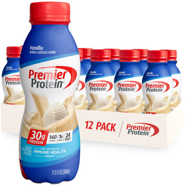 Premier Protein Shake Bottle, Vanilla, Liquid, Powder, keto, 30g Protein, 1g Sugar Premier Protein Au supplements