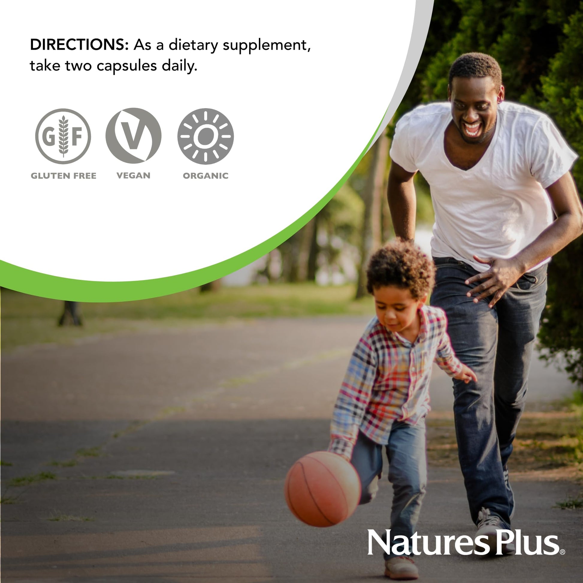 NaturesPlus Source of Life Garden Vitamin C - 60 Capsules - Immune System Support - USDA Certified Organic, Non-GMO, Vegan, Gluten Free - 30 Servings NaturesPlus Au supplements