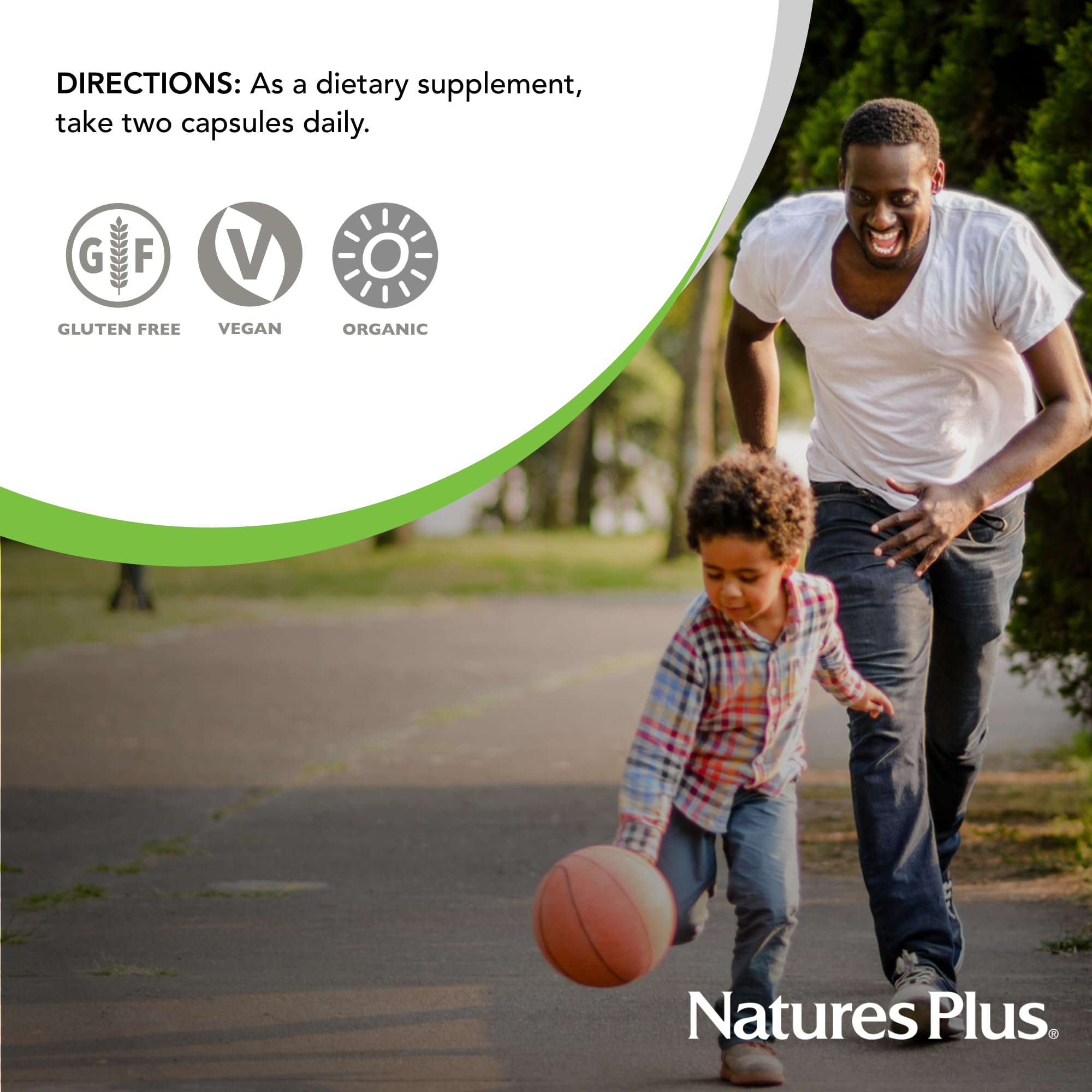 NaturesPlus Source of Life Garden Vitamin C - 60 Capsules - Immune System Support - USDA Certified Organic, Non-GMO, Vegan, Gluten Free - 30 Servings NaturesPlus Au supplements