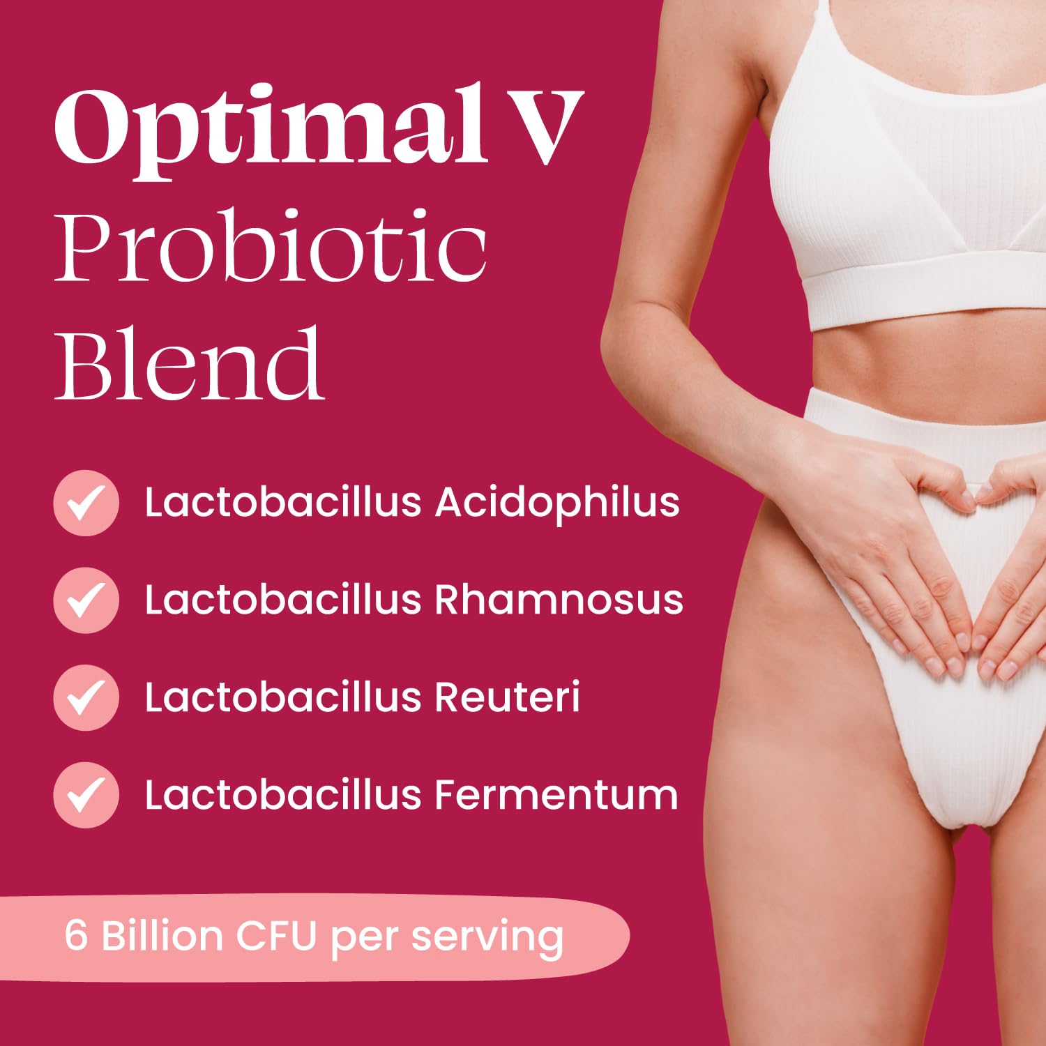 Optimal Prime Vaginal Probiotic for Women, Promotes Healthy pH, Normal Yeast Levels, Odor Control Optimal Prime Au supplements