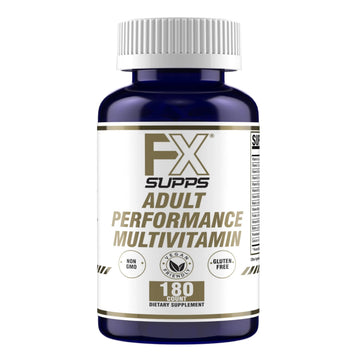 FXSUPPS Performance Multi-Vitamin with Amino Acids, Beta-Alanine and L-Carnitine, Enhanced Performance and Recovery, 180 Tablets FXSUPPS Au supplements
