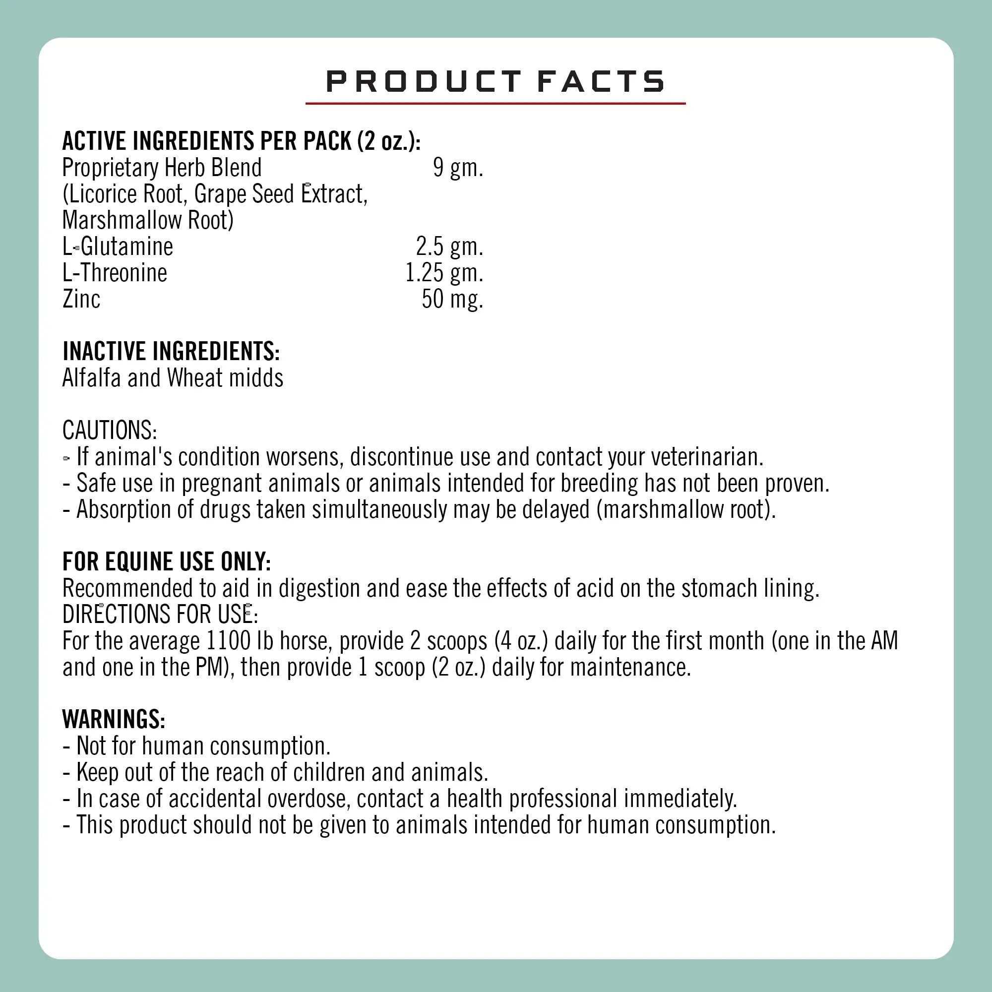 Formula 707 ULZERless Equine Supplement, 7.5lb Bag - Natural Gut Support for Horses with Ulcer Risk Factors Formula 707 Au supplements