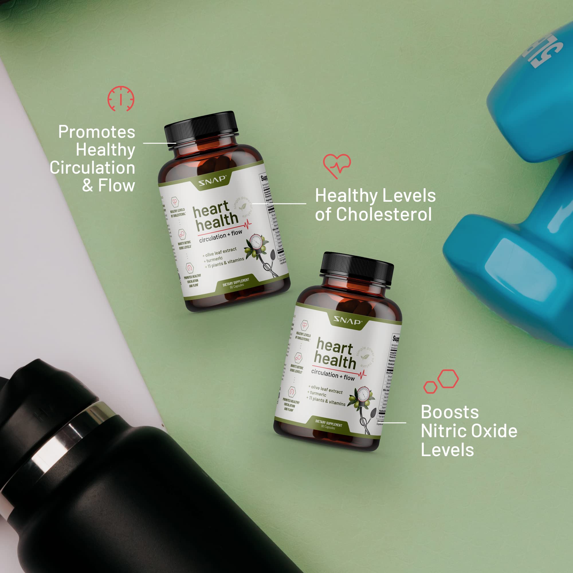 Snap Supplements Heart Health and Nitric Oxide Booster Snap Supplements Au supplements