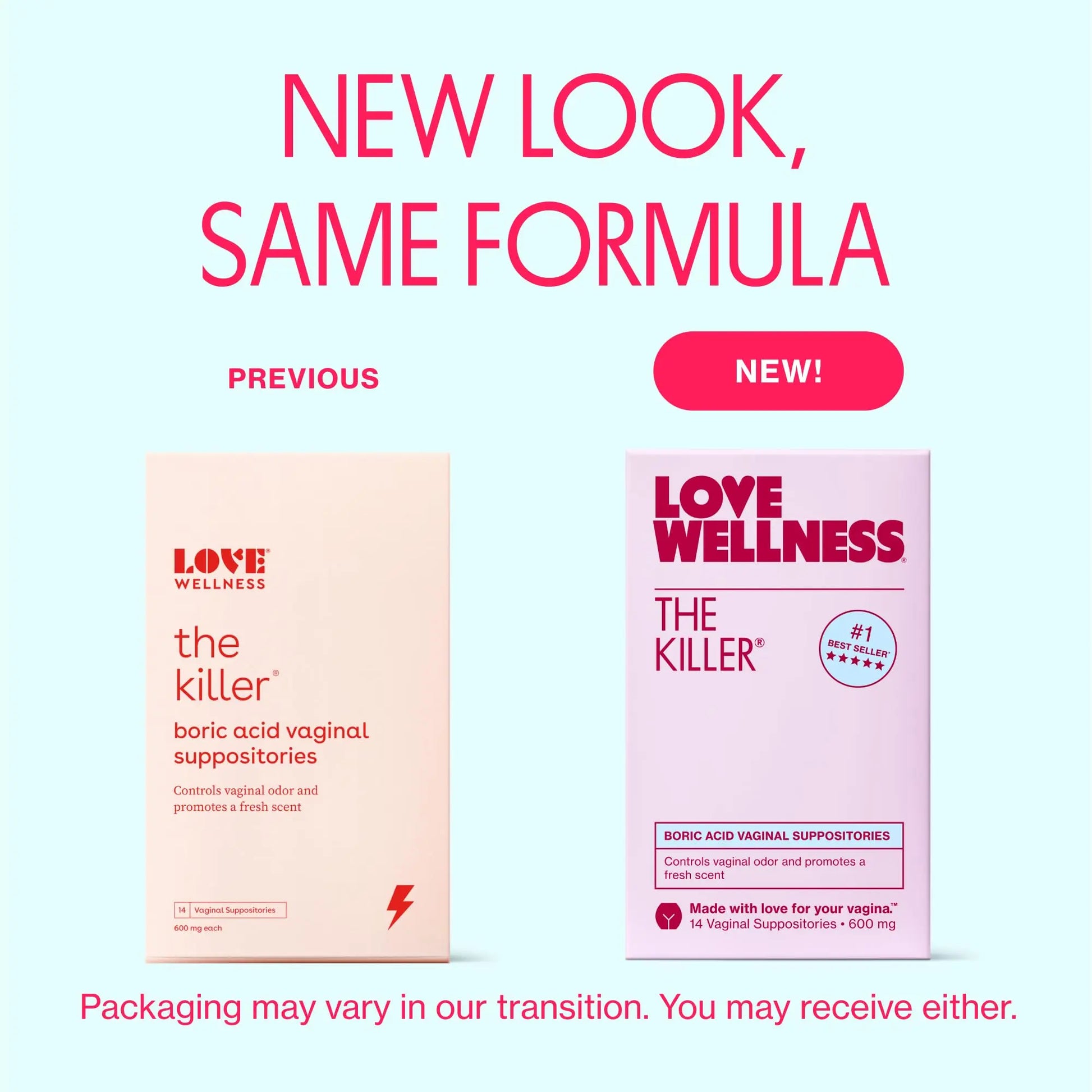 Love Wellness The Killer & Flora Power | Vaginal Suppository Duo with Boric Acid, Probiotics & Vitamin C | Supports pH Balance, Odor Control & Feminine Health | Fragrance-Free, Non-GMO & Paraben Free Love Wellness Au supplements