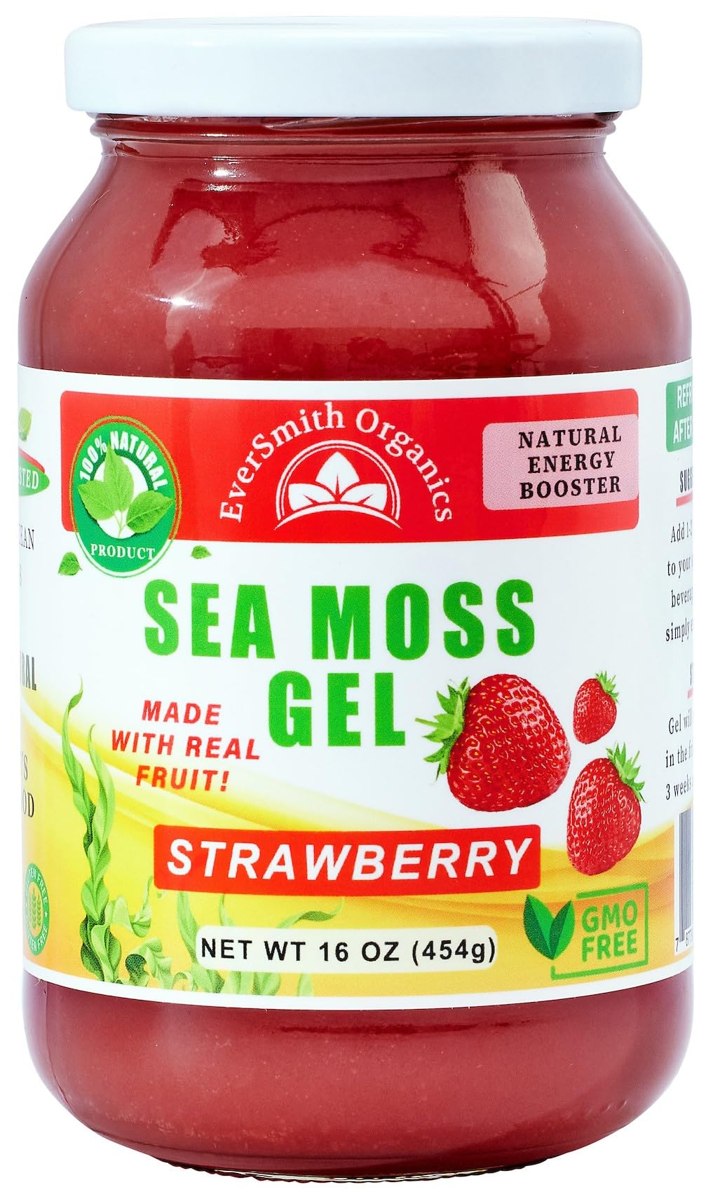 EverSmith Organics - Wildcrafted Irish Sea Moss Gel | Made in USA | Rich in Vitamins EverSmith Organics Au supplements