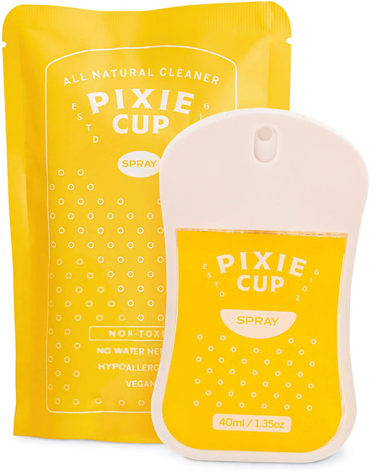 Pixie Sterilizer Spray for Menstrual Cups - Complete Sterilization in Just A Quick Spray - 100% Hypoallergenic Pixie CupAU supplements