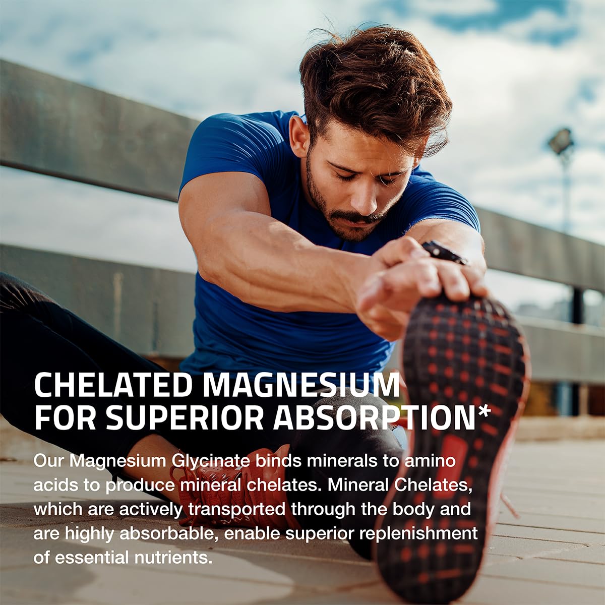 Bronson Magnesium Glycinate 200 MG per Serving Chelated for High Absorption, Gentle On Stomach, Non-GMO, 60 Vegetarian Capsules Bronson Au supplements