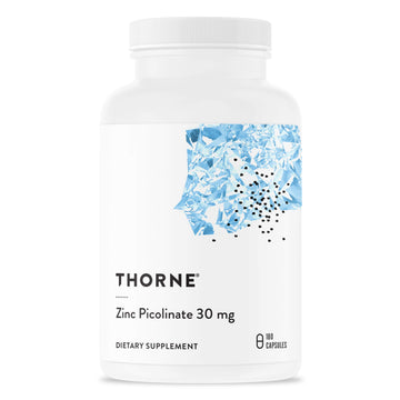 Thorne Zinc Picolinate 30 mg - Well-Absorbed Zinc Supplement for Growth and Immune THORNE Au supplements