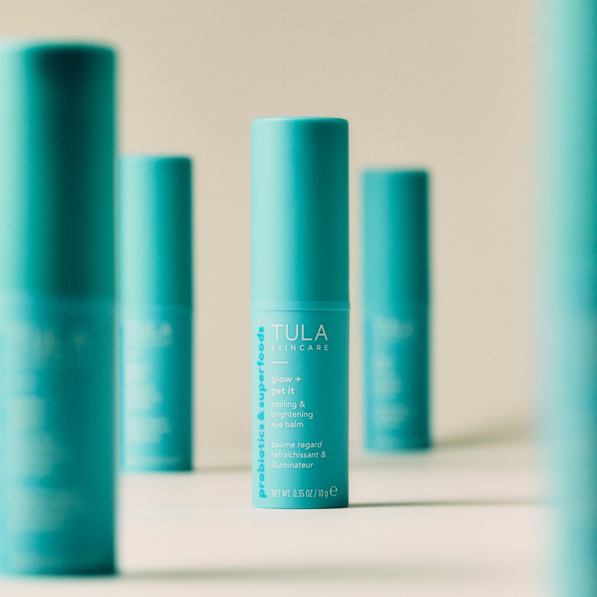 TULA Skin Care Eye Balm Glow & Get It - Dark Circle Treatment, Instantly Hydrate and Brighten Undereye Area, Portable and Perfect to Use On-the-go, 0.35 oz. TULA Au supplements
