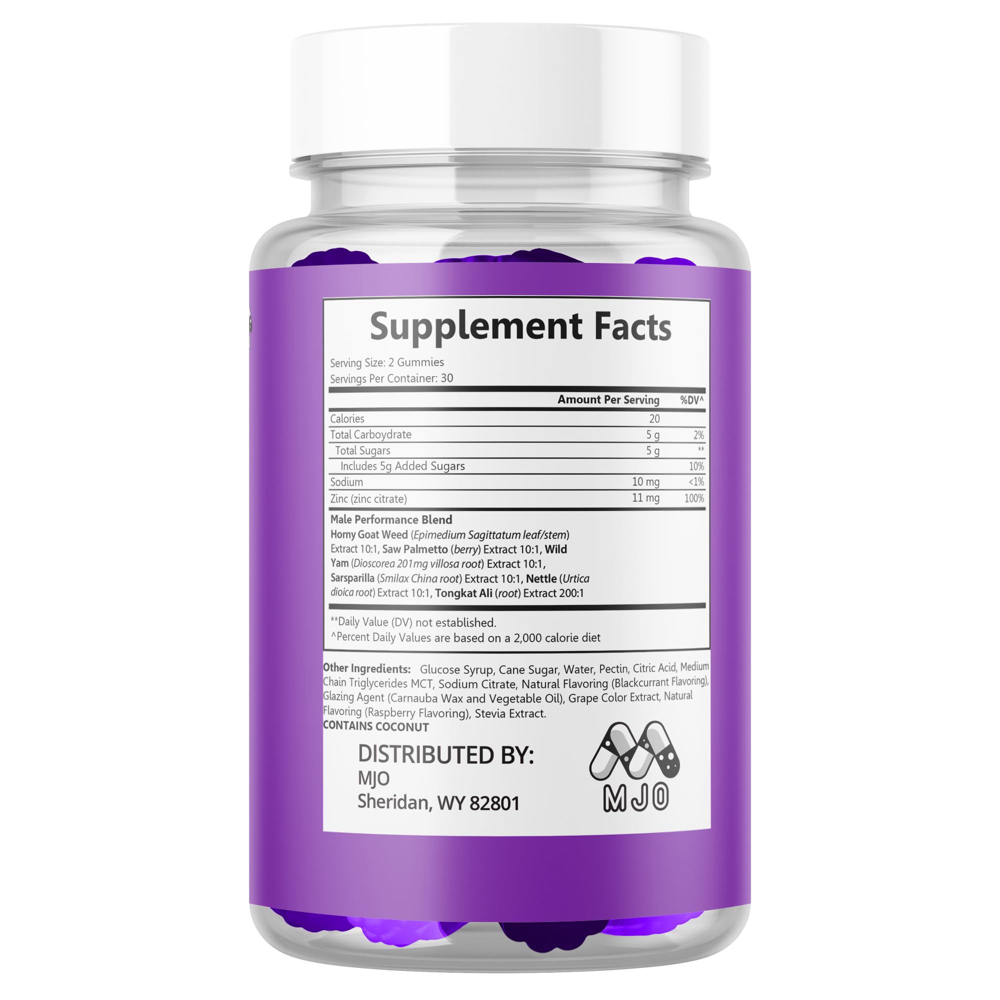 Zanari Gummies, Official Zanari Gummys for Men with All Natural Ingredients, Advanced Formula for Optimal Health & Total Wellness Support with Maximum Strength Active Lifestyle Vitamins (60 Gummies) MJO Au supplements