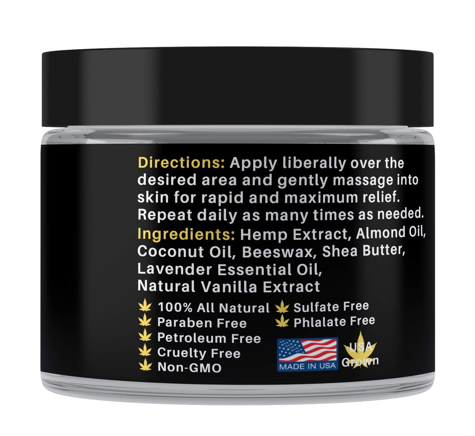 Medical Miracles Hemp 500 Mg Ultra Strength Healing Salve Ideal for Hips, Joints, Neck, Back, Elbows, Fingers, Hands, and Knees Medical Miracles Au supplements
