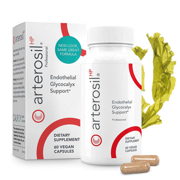 Calroy Health Sciences Arterosil HP Professional - Endothelial Glycocalyx Support - Heart Health Support - Artery Health Support - Circulation Support – MonitumRS® Rhamnan Sulfate - Monostroma Nitidum Calroy Health Sciences Au supplements