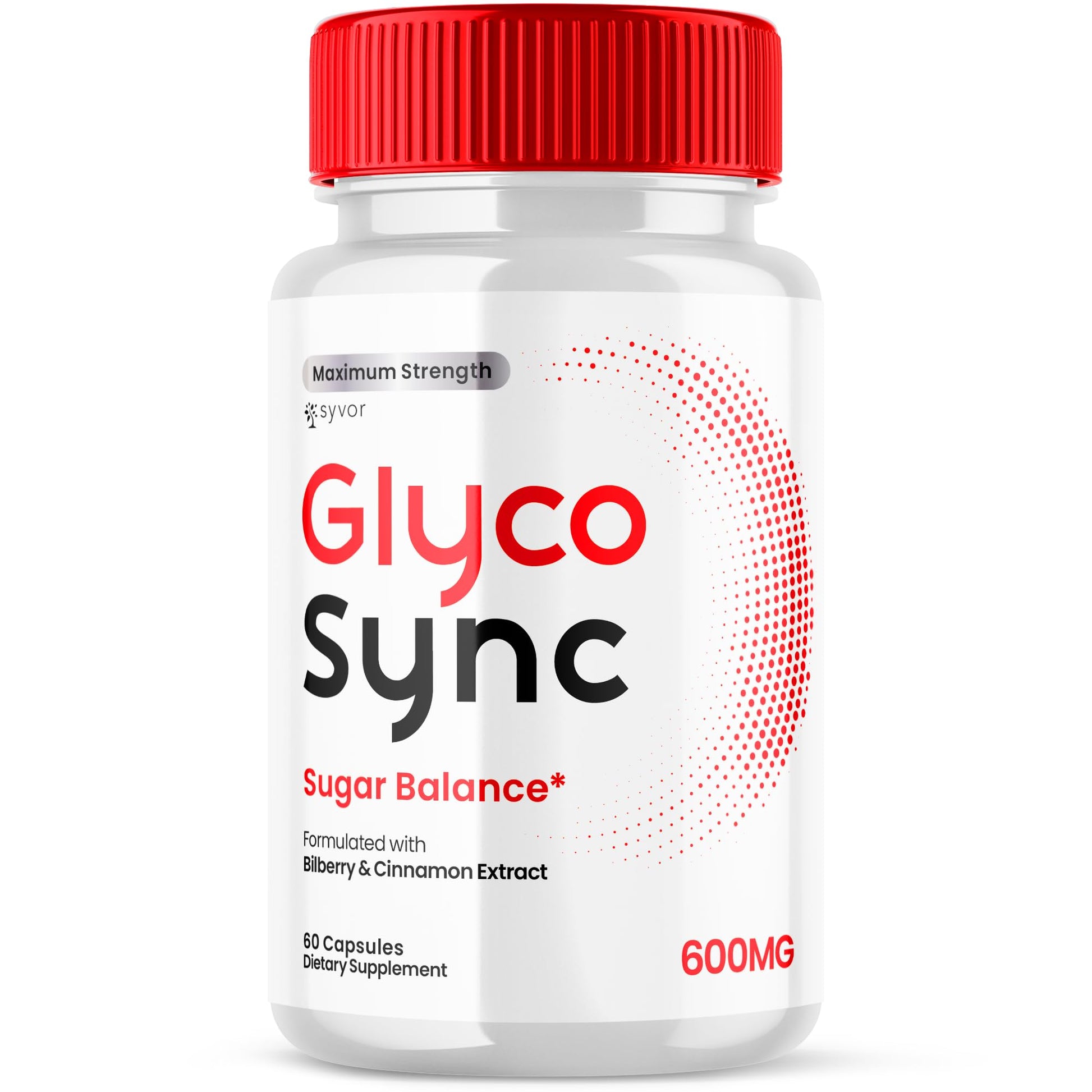 Glyco Sync Capsules, Official Glyco Sync Balance Pills with All Natural Ingredients, Advanced Formula GlycoSync Joint Support for Health and Wellness Extra Strength for Men and Women (60 Capsules) Syvor Au supplements