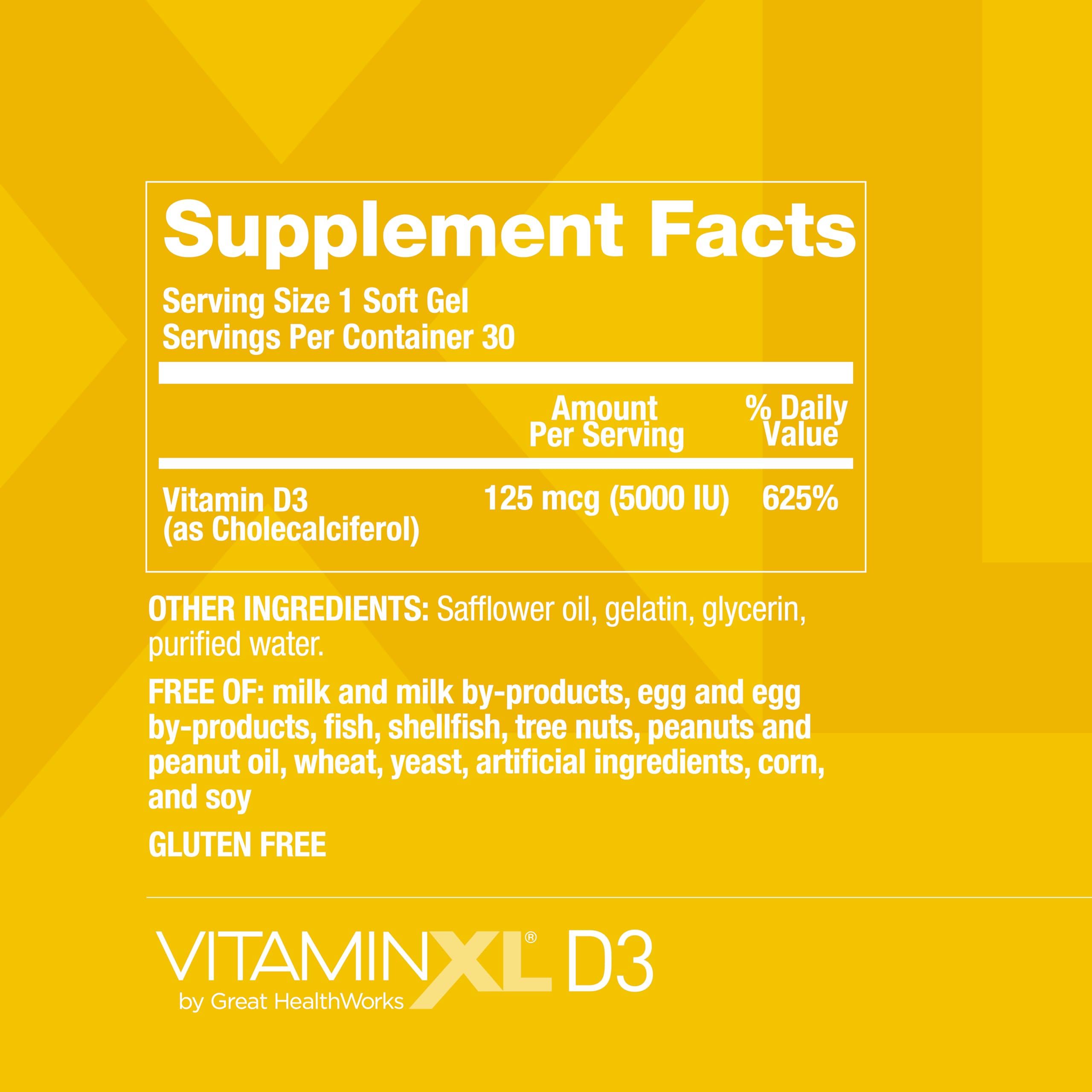 OmegaXL Joint Support Supplement - 60 Softgels & VitaminXL D3 High Potency Daily Vitamin D 5000 IU 125mcg Immune Support Supplement (30 Softgels) - 2 Pack OmegaXL Au supplements