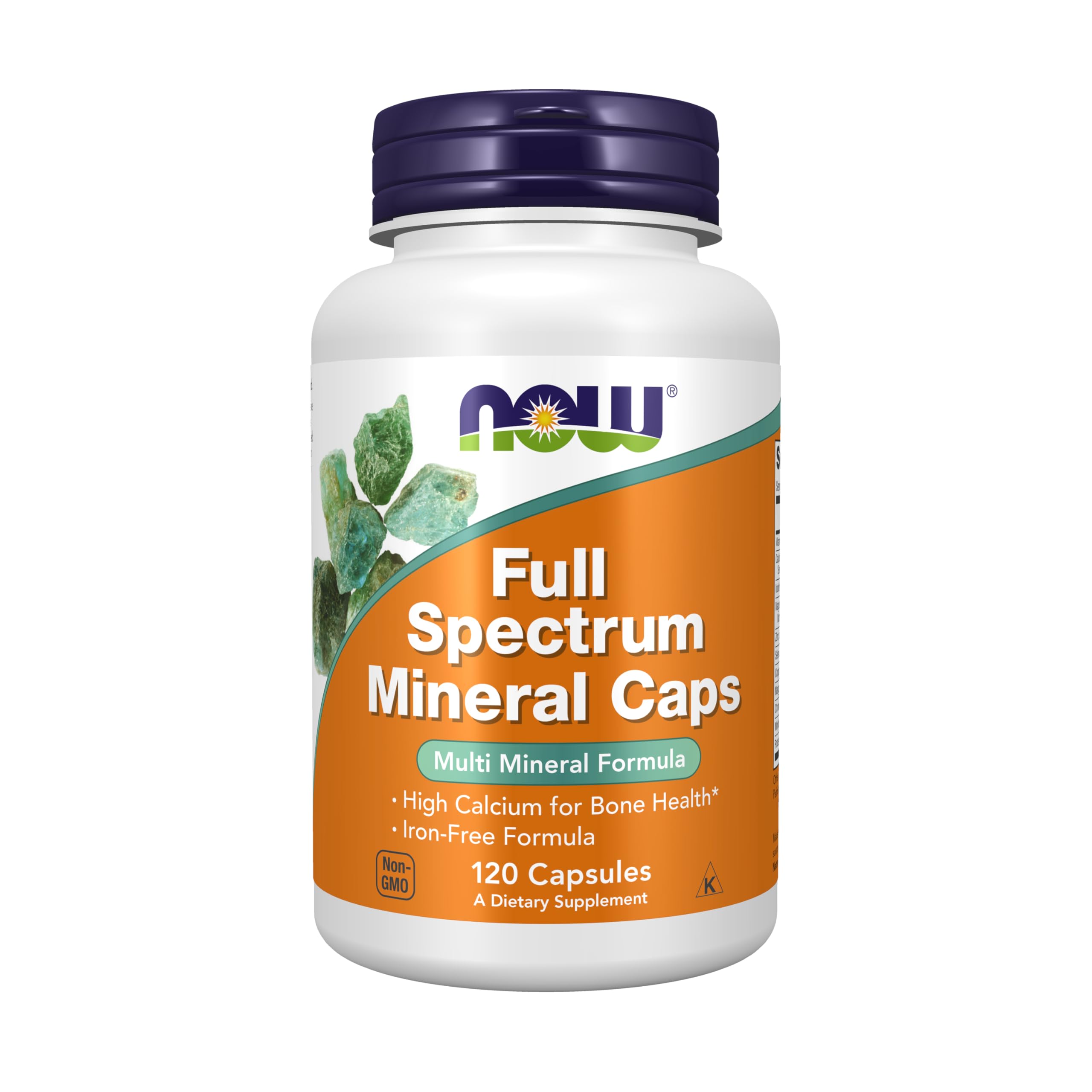 NOW Supplements, Full Spectrum Mineral Caps, Multi Mineral Formula, 120 Veg Capsules NOW Foods Au supplements