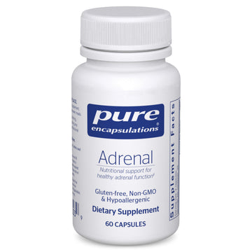Pure Encapsulations Adrenal Cortex Supplement – Supplement to Support Cortisol Health, Energy Levels, Stress Moderation, and Gland Function – with Bovine Whole Adrenal & Cortex – 60 Capsules* Pure Encapsulations Au supplements
