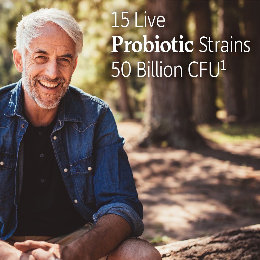 Garden of Life Dr. Formulated Probiotics Prostate+ - Acidophilus and Probiotic Supports Healthy Prostate and Digestive Balance - Shelf Stable - Gluten, Dairy, and Soy-Free - 60 Vegetarian Capsules Garden of Life Au supplements