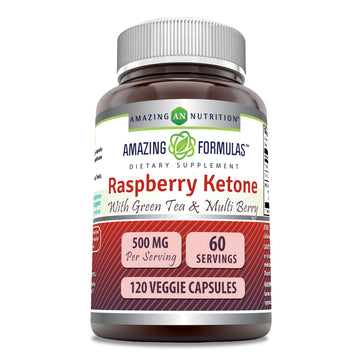 Amazing Formulas Raspberry Ketone with Green Tea Extract & Multi Berry Complex Amazing Nutrition Au supplements
