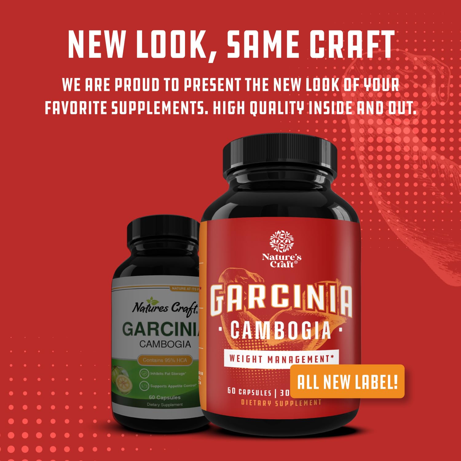95% HCA Pure Garcinia Cambogia Extract - Blocks Carb Absorption - Suppresses Appetite Natures Craft Au supplements