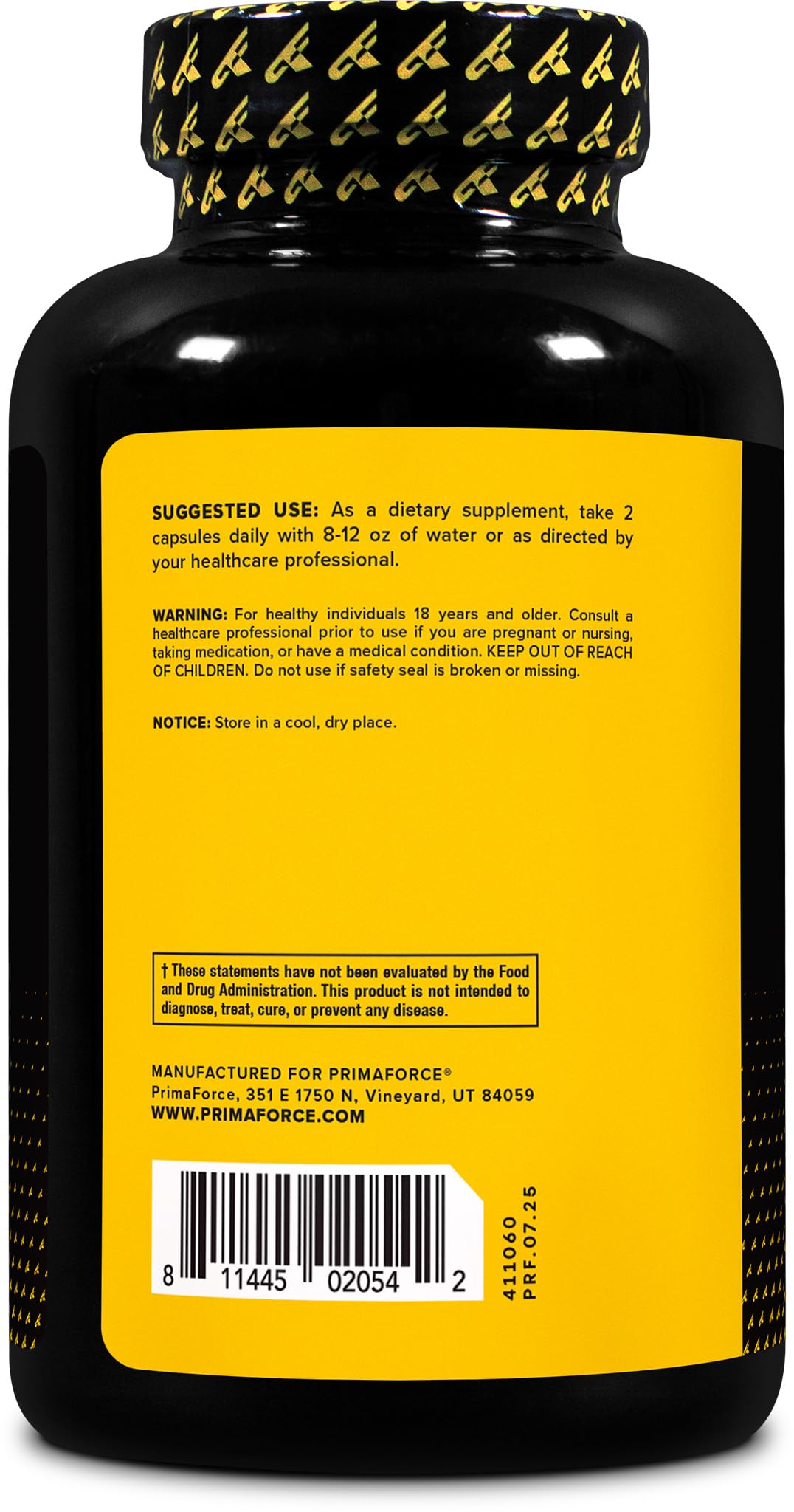 Primaforce EAA Capsules 1200mg, 180 Capsules, 90 Servings - Essential Amino Acids - Non-GMO, Gluten Free & Vegitarian Friendly Primaforce Au supplements