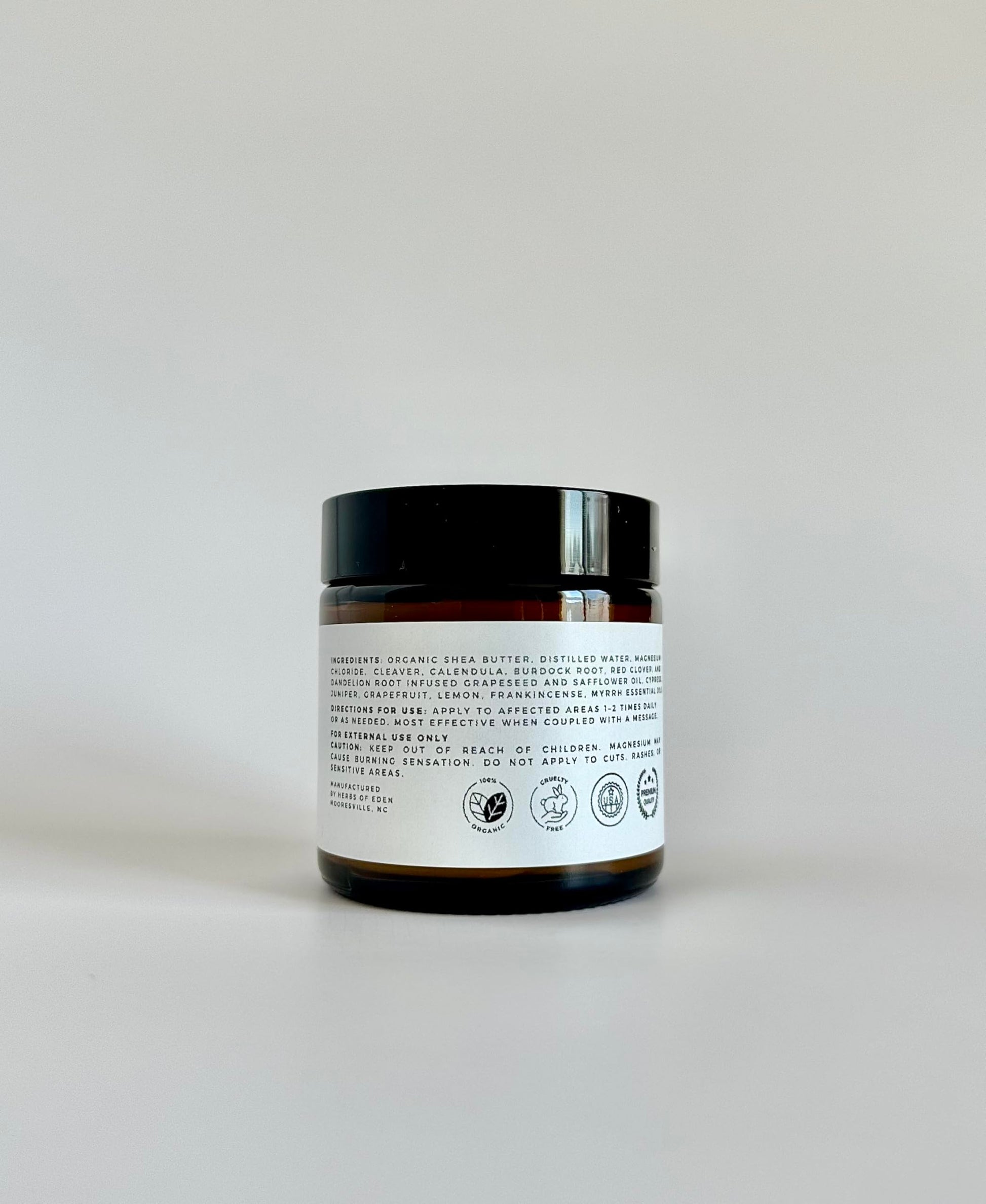 Organic Lymphatic Massage Cream with Magnesium – Natural Topical Cream | Stimulate Lymph Fluid | Family Owned, Made in USA Herbs of Eden Au supplements