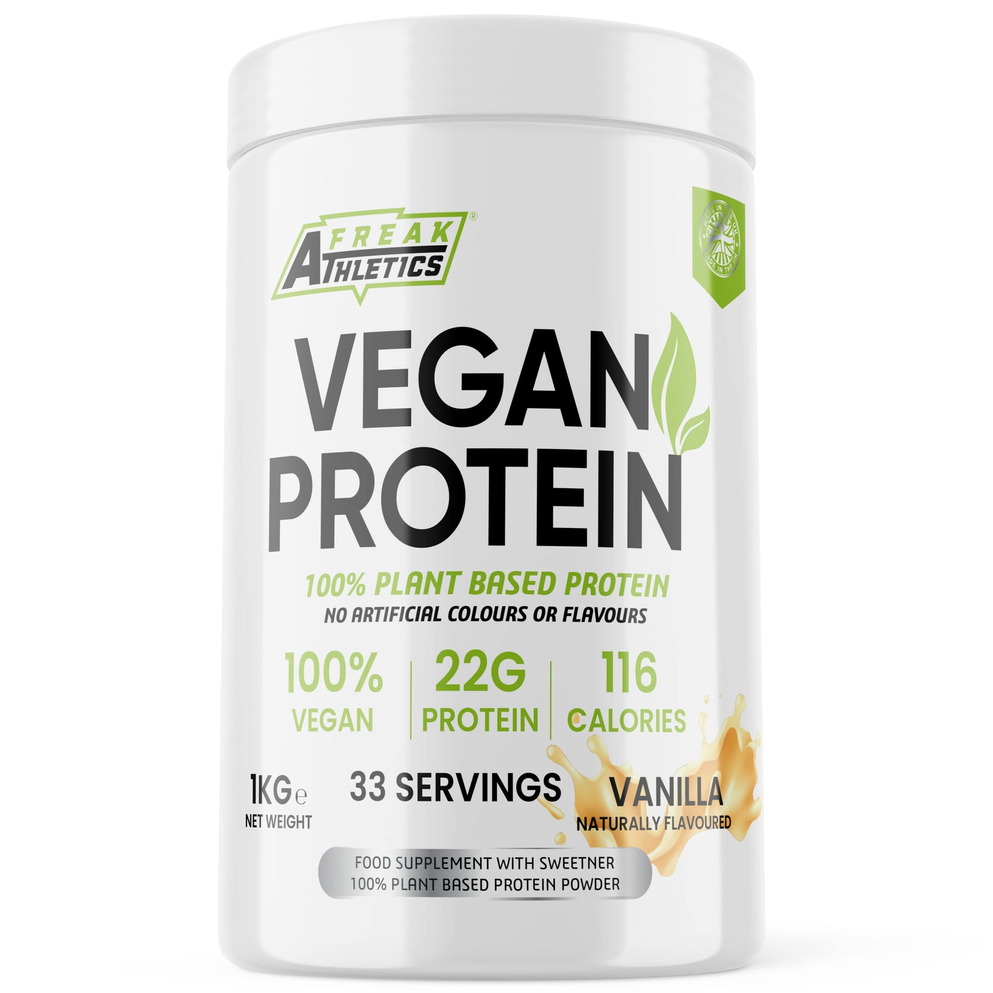 Vegan Protein Powders - Plant Based Vegan Protein Powder 1kg Soy Free Protein Powder Freak Athletics Au supplements