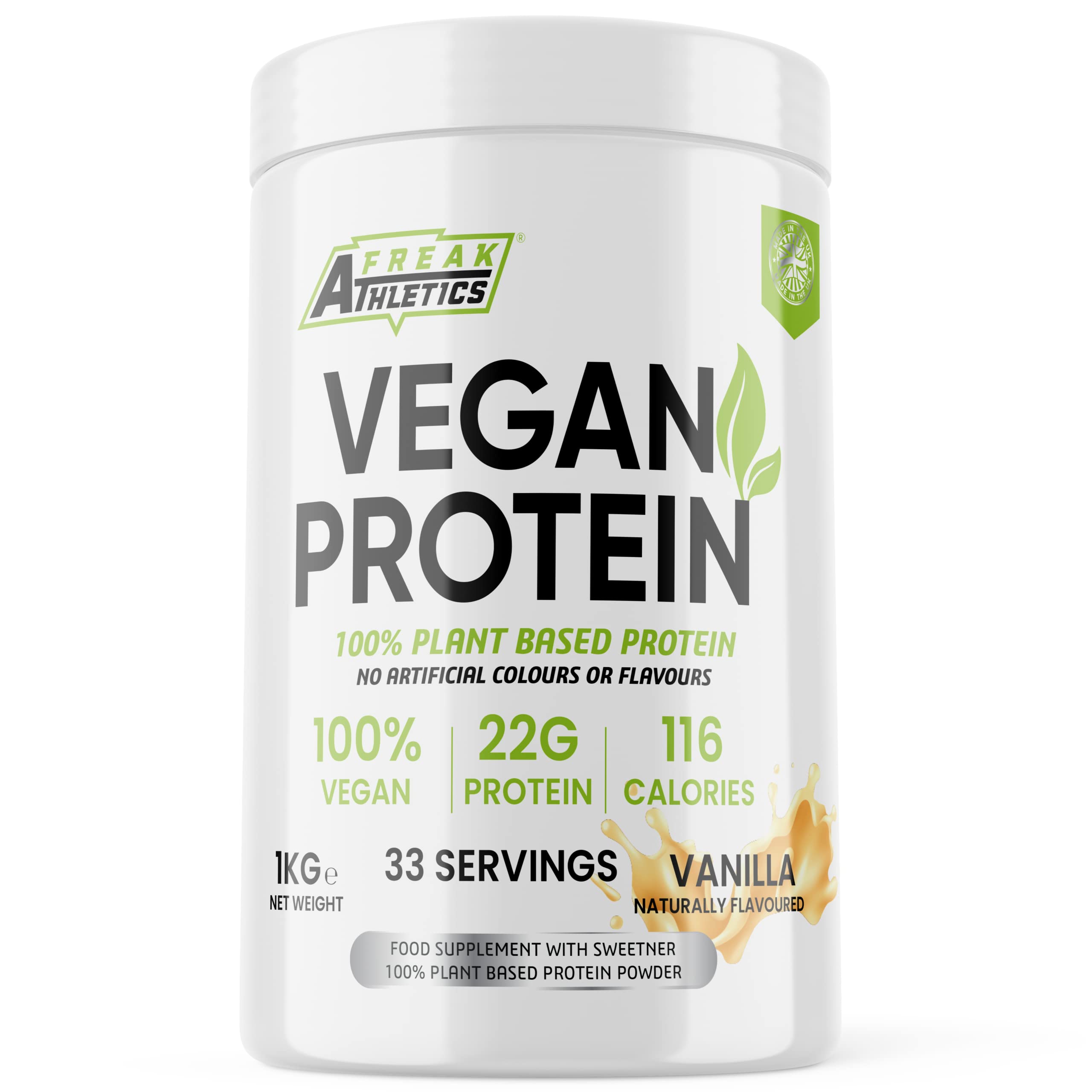 Vegan Protein Powders - Plant Based Vegan Protein Powder 1kg Soy Free Protein Powder Freak Athletics Au supplements