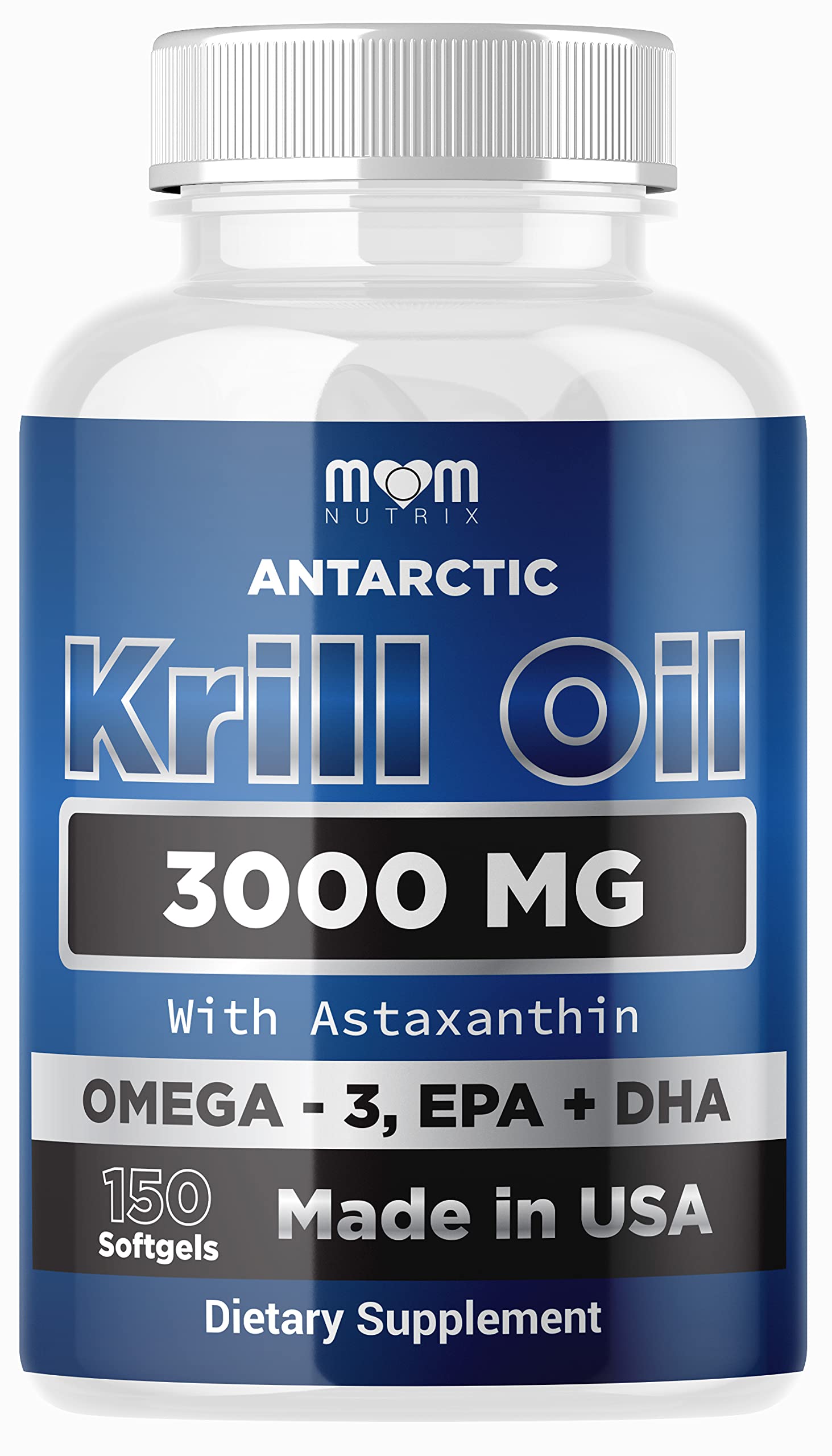 Dr. JOEL'S MOM NUTRIX Antarctic Krill Oil Supplement - 3000 mg Per Serving - 150 Softgel Dr. JOEL'S Au supplements