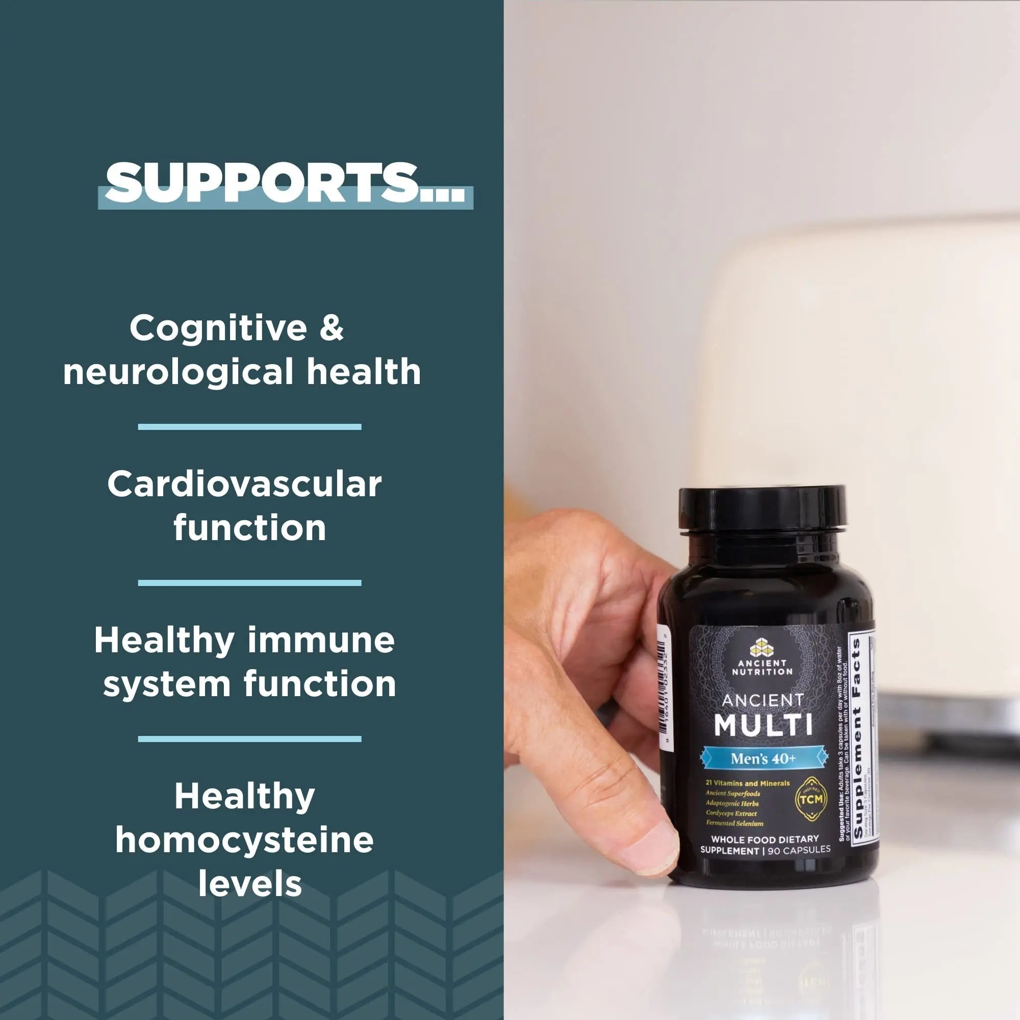 Ancient Nutrition Multivitamins for Men and Women, Age 40+ (90 Count) Ancient Nutrition Au supplements