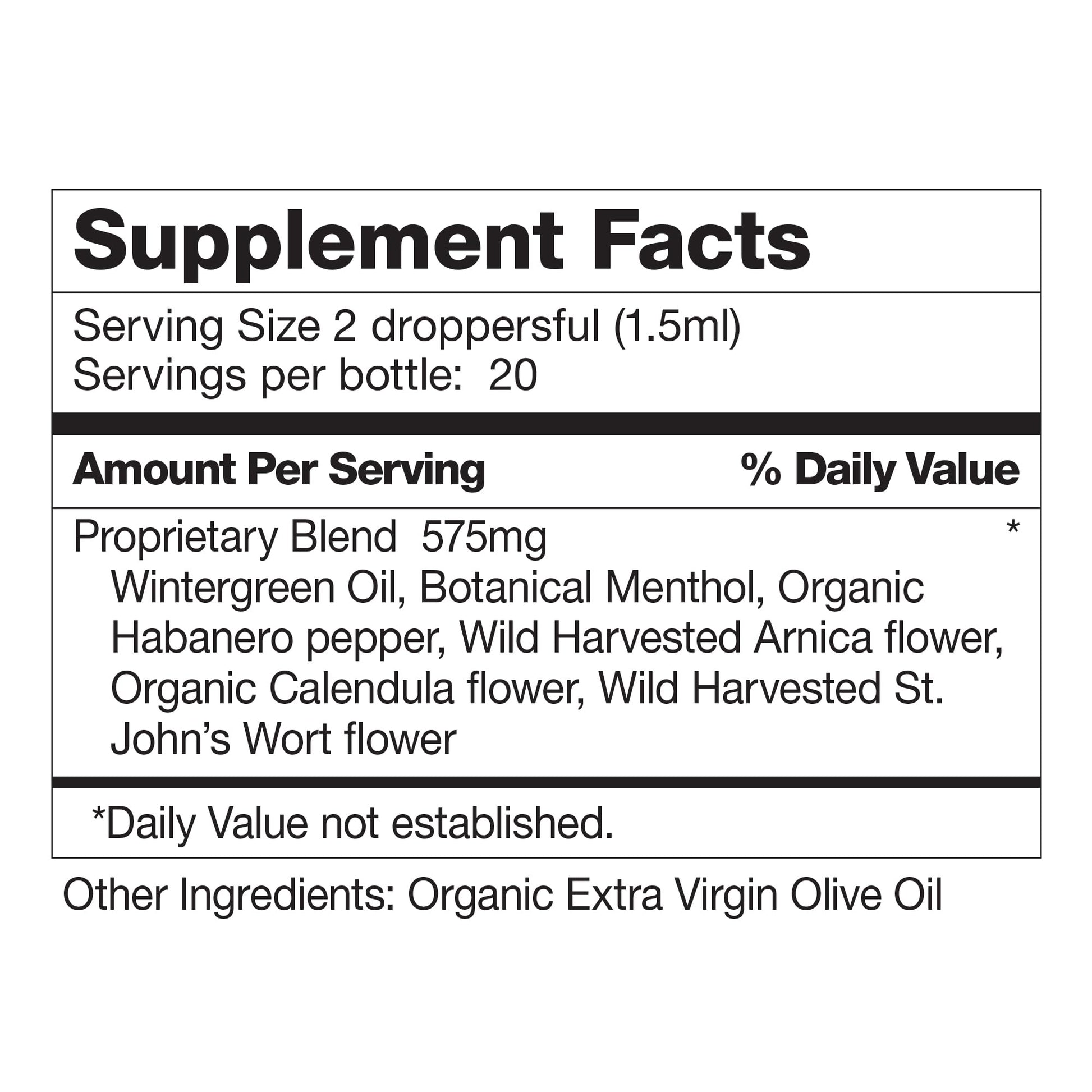 Dr. Schulze's Deep Tissue Oil | Powerful Herbal Support for Muscles, Tendons and Joints Dr. Schulze's Au supplements