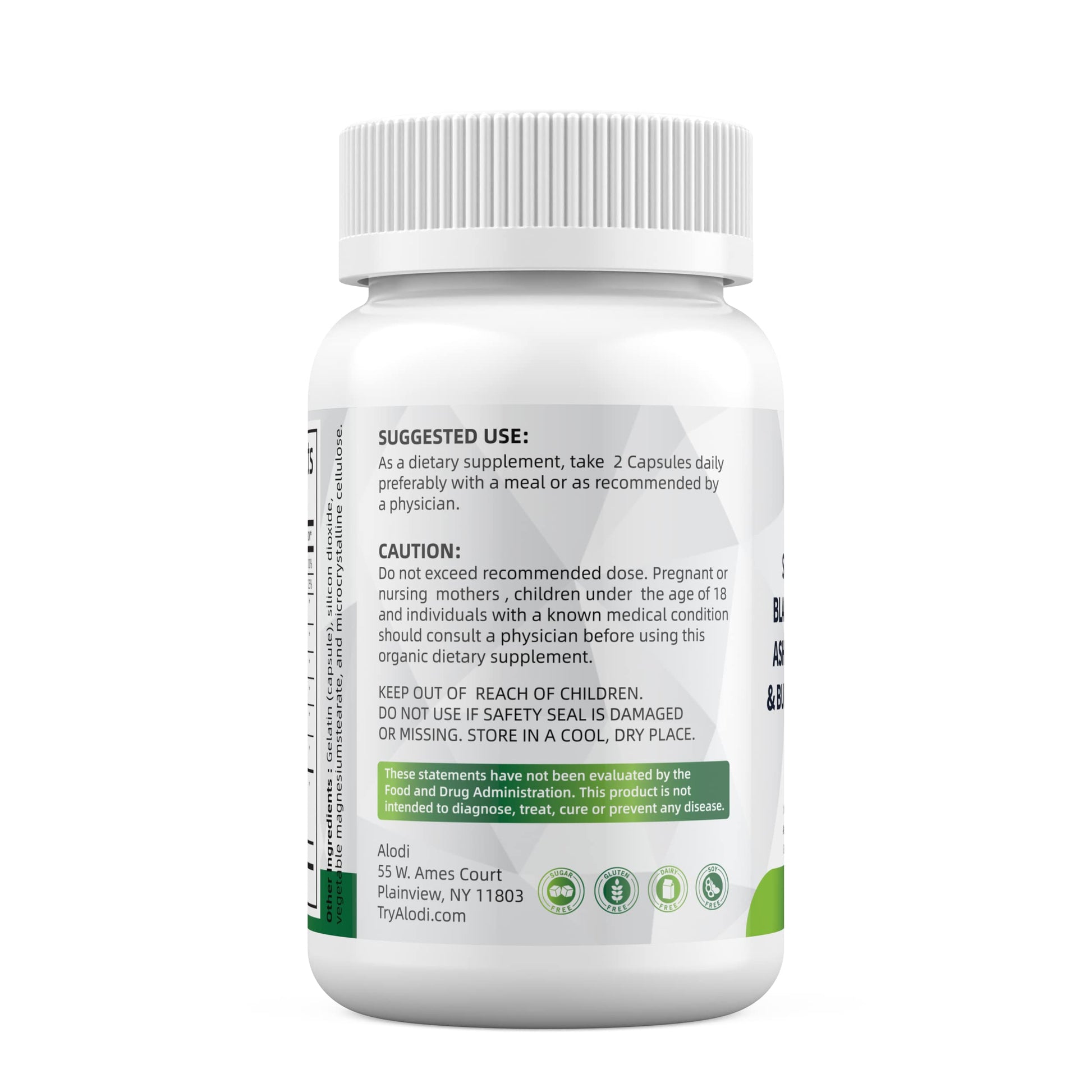 Sea Moss 3000mg Black Seed Oil 2000mg Ashwagandha 1000mg Turmeric 1000mg Alodi Au supplements